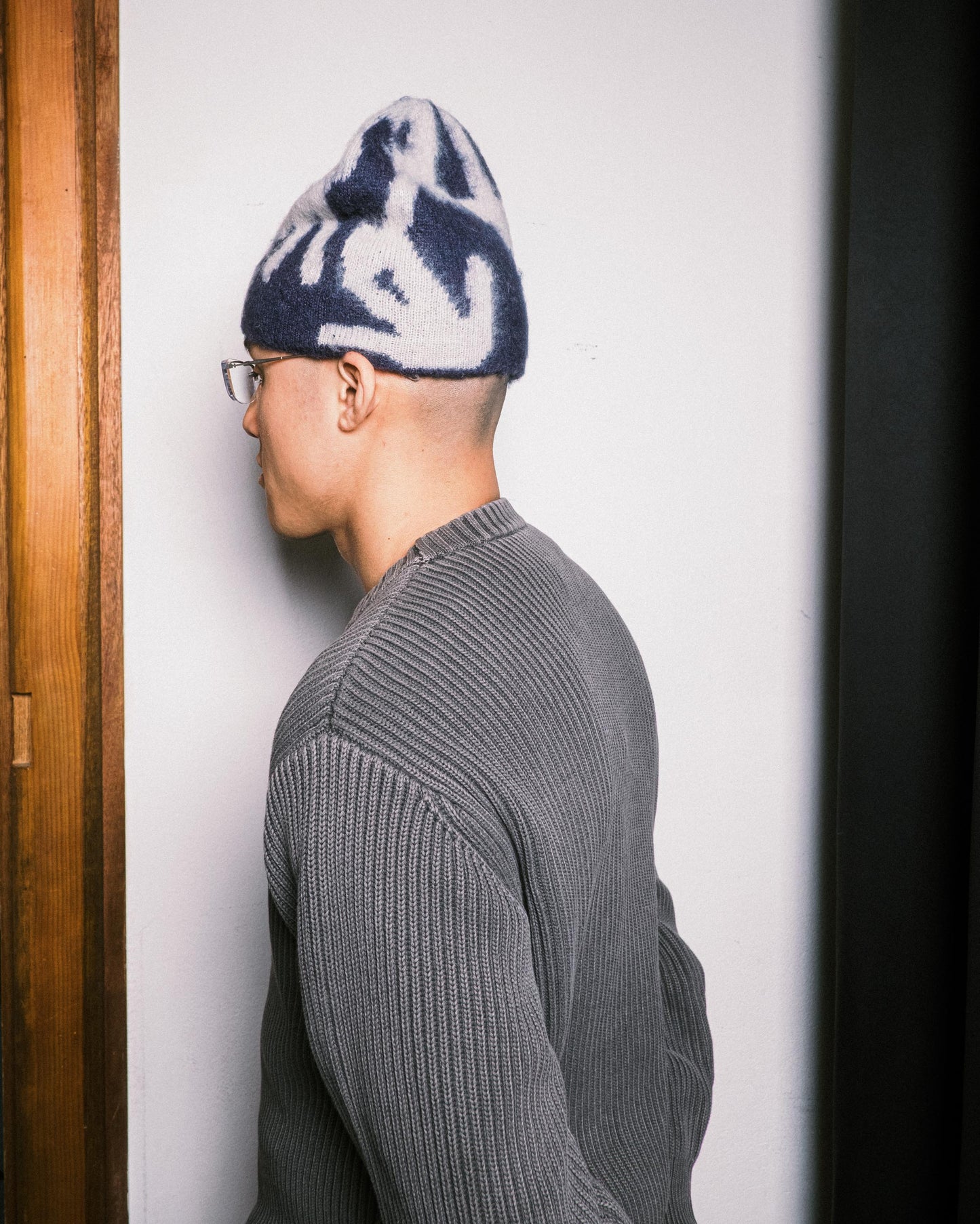 Gramicci - Mohair Burly Runningman Beanie - Midnight
