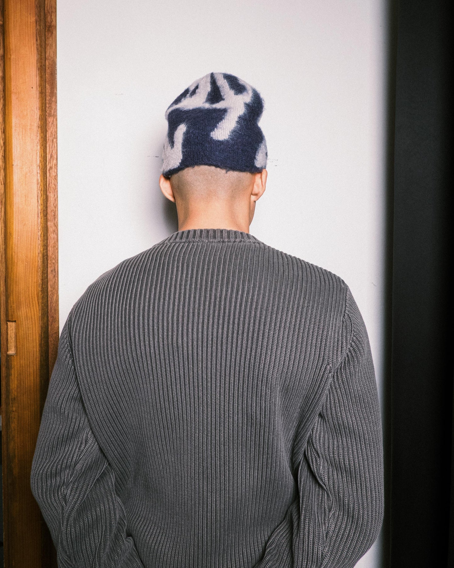 Gramicci - Mohair Burly Runningman Beanie - Midnight