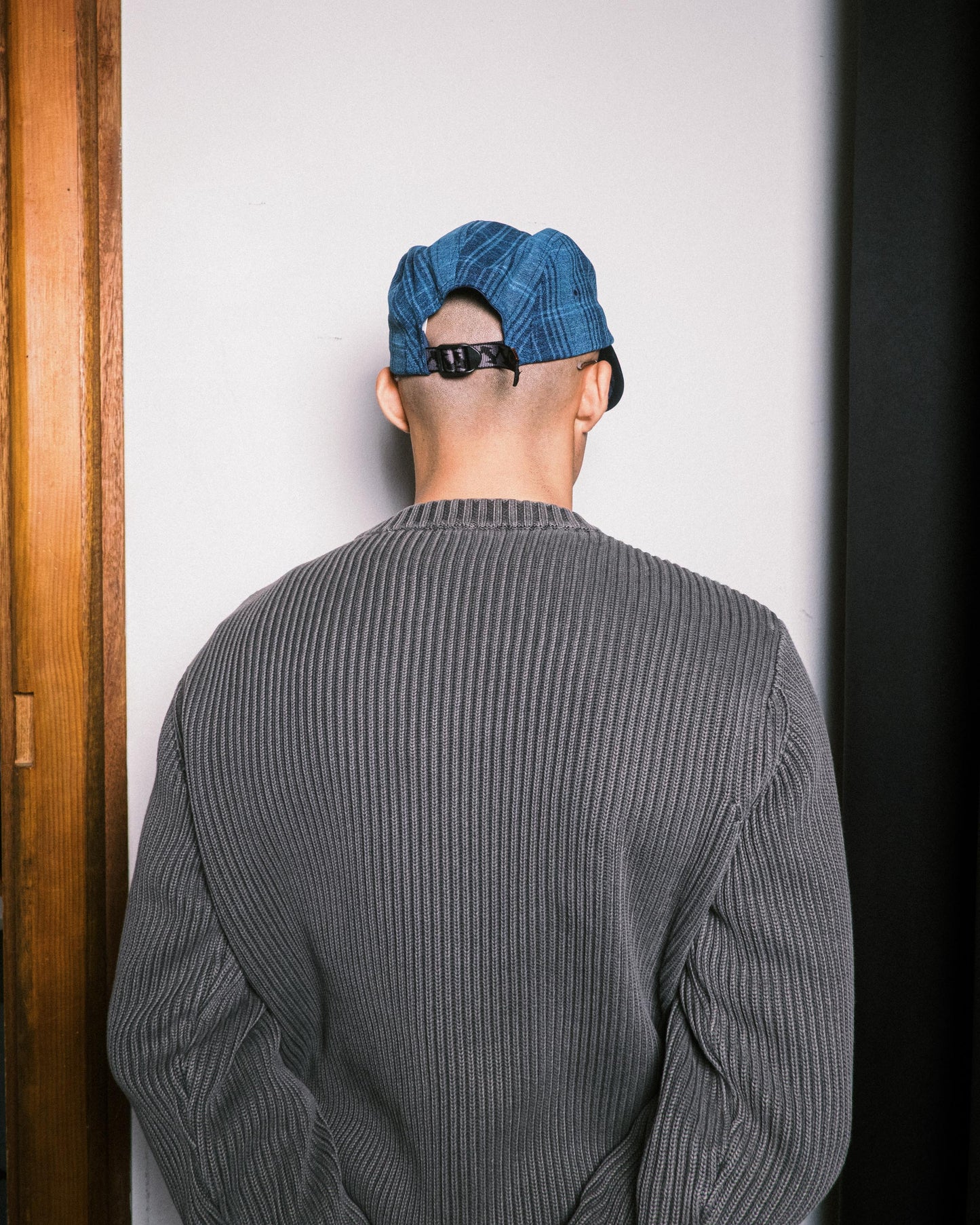 Gramicci - Long Bill Cap - Indigo Checkered Plaid