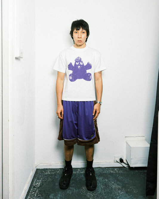 108WAREHOUSE Choppies Graphic T-Shirt - Purple/White