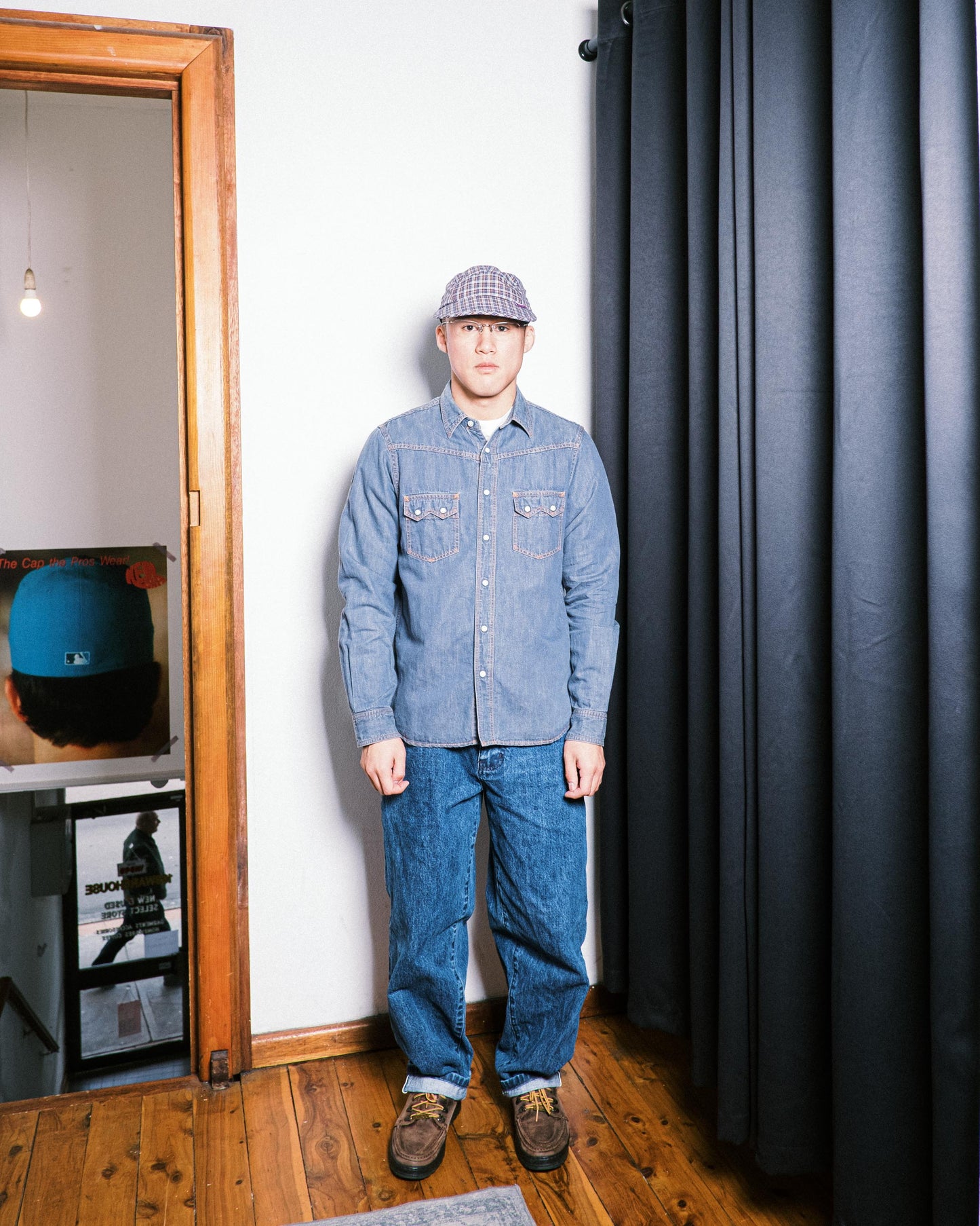 Needles Denim Western Shirt