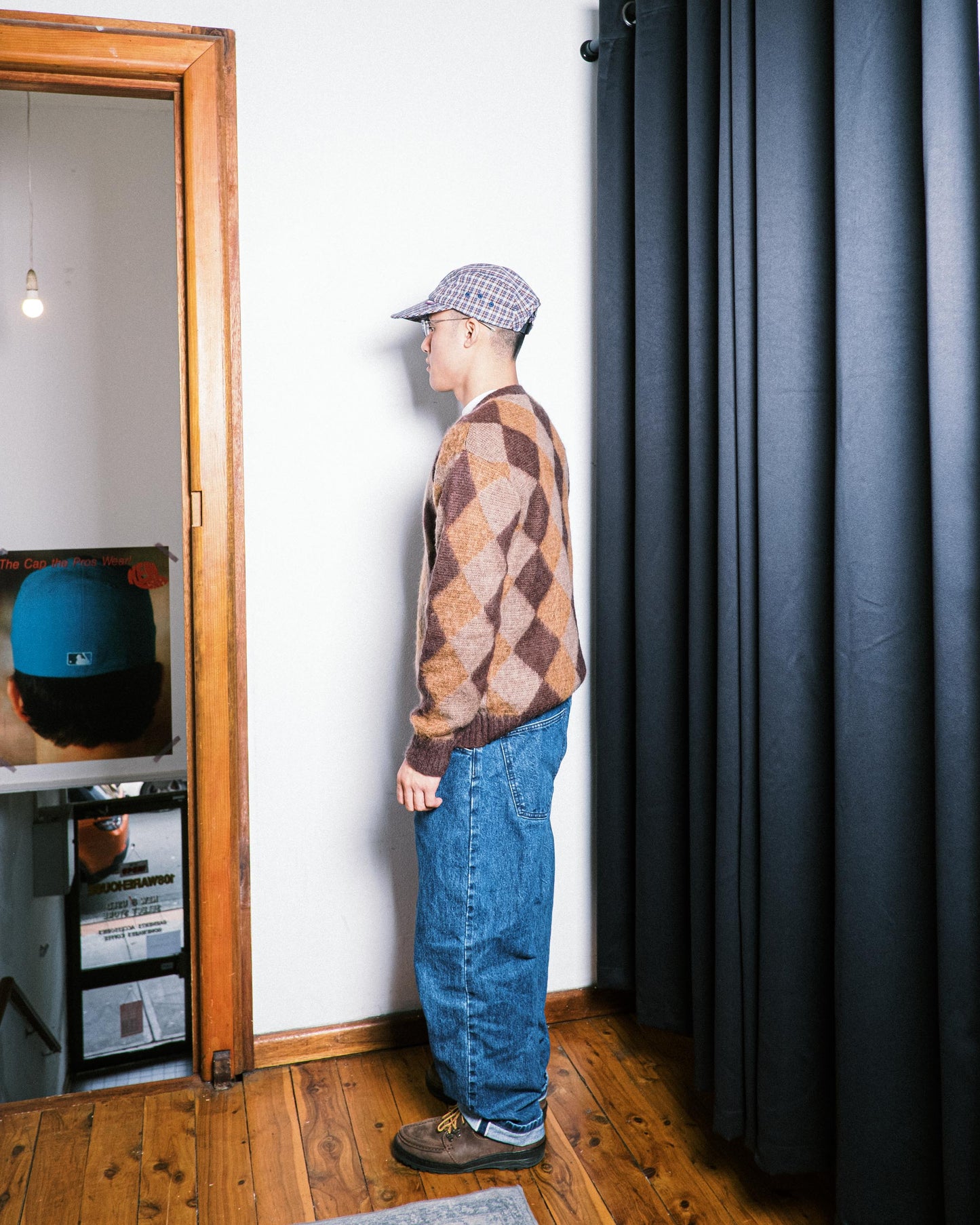 Needles Brown V-Neck Knit