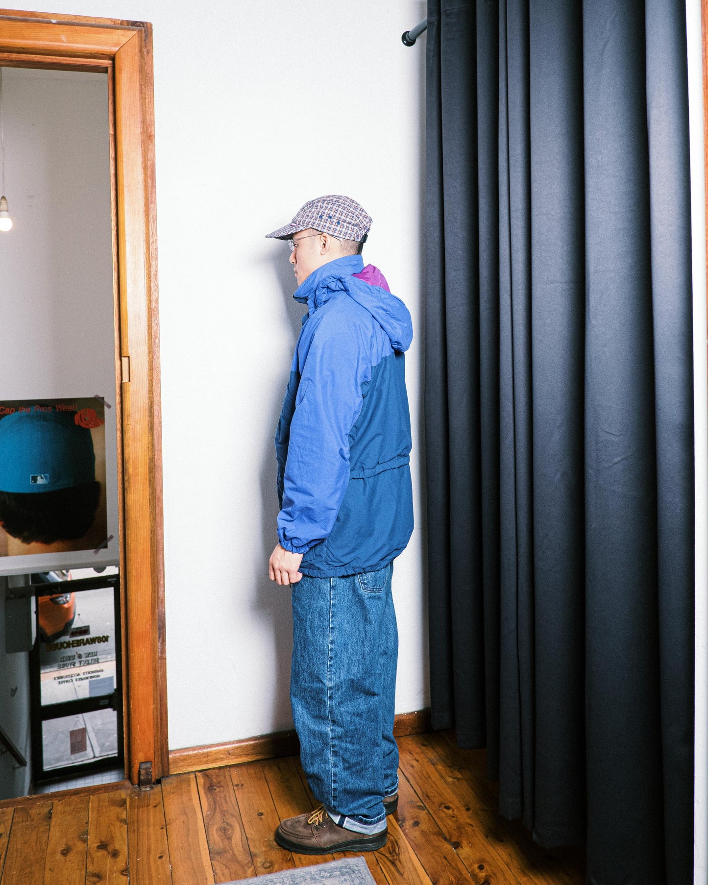 Montbell 2-Tone Blue Mountain Parka - 90s