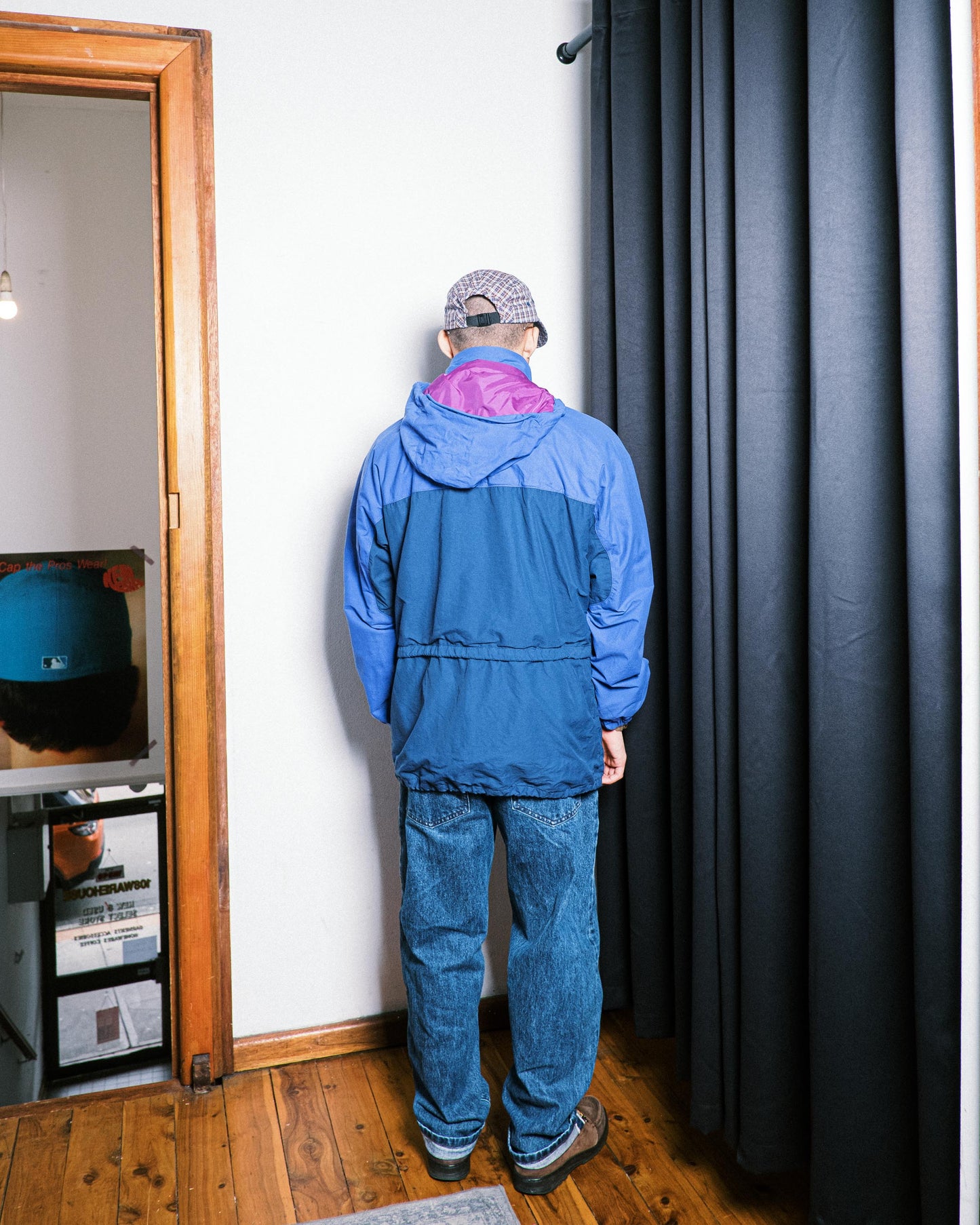 Montbell 2-Tone Blue Mountain Parka - 90s