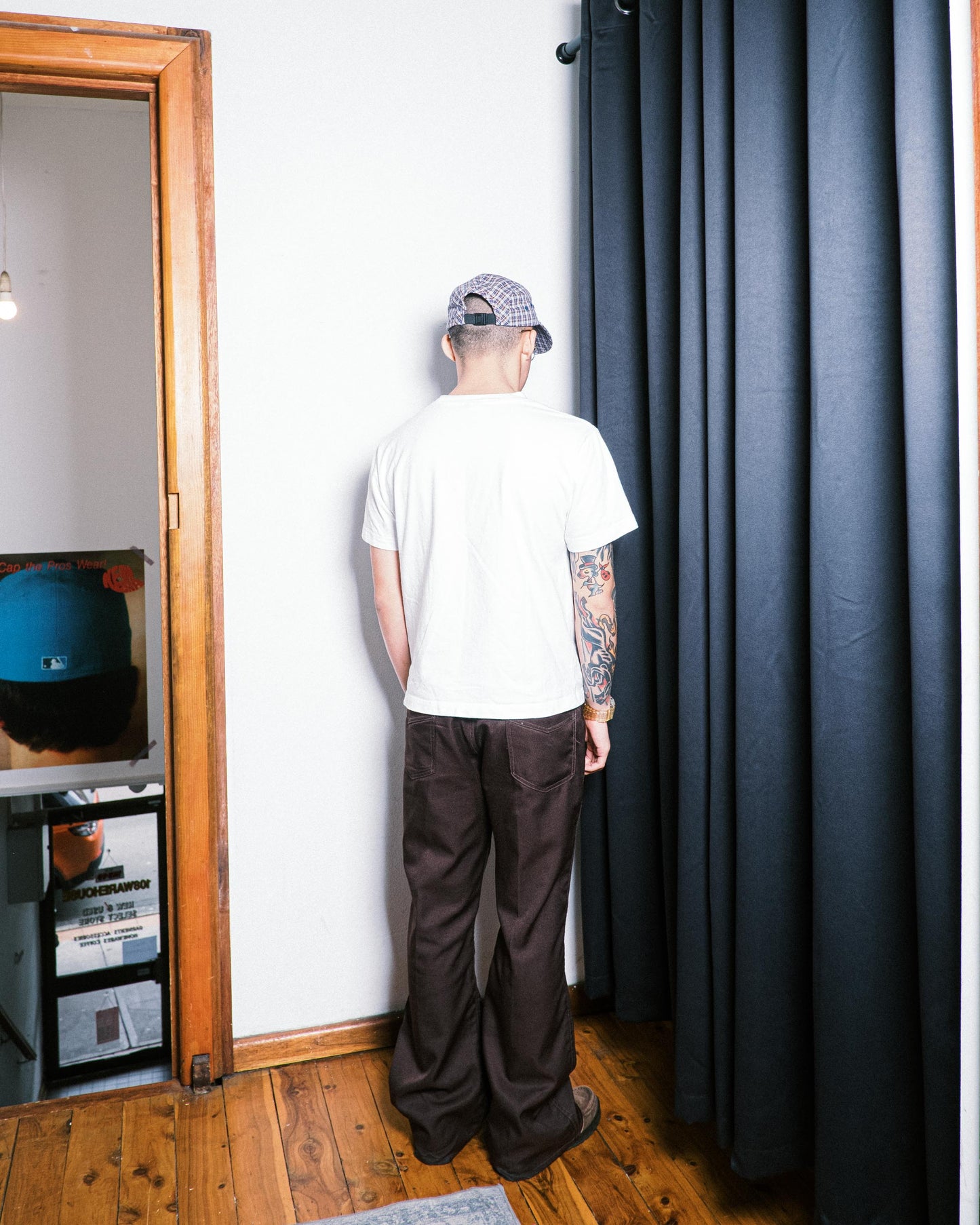 Needles Brown Flared Trousers