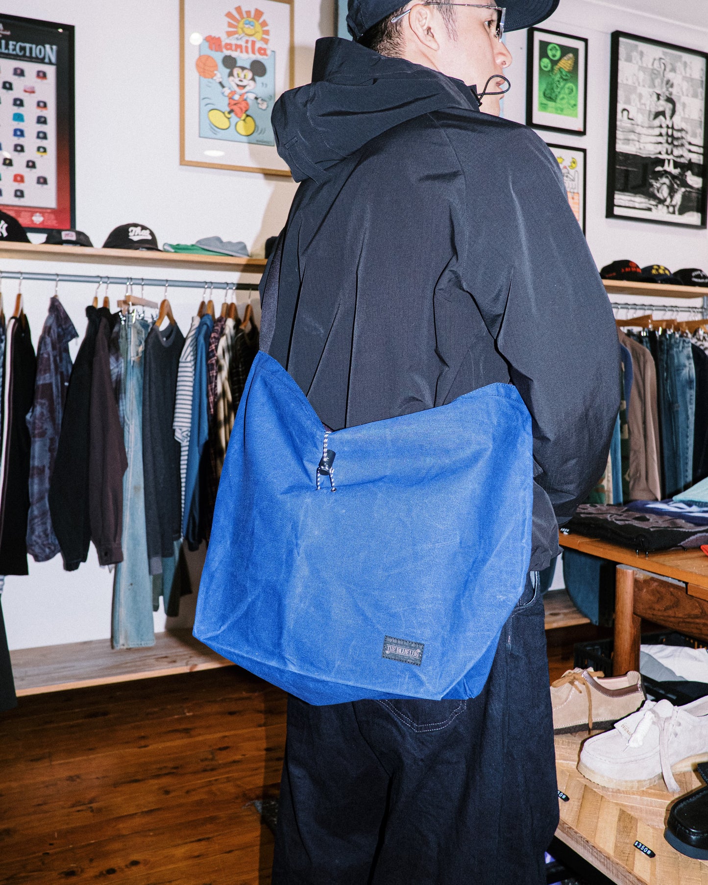 Blue Lug - 137 Tote Bag - Wax Black