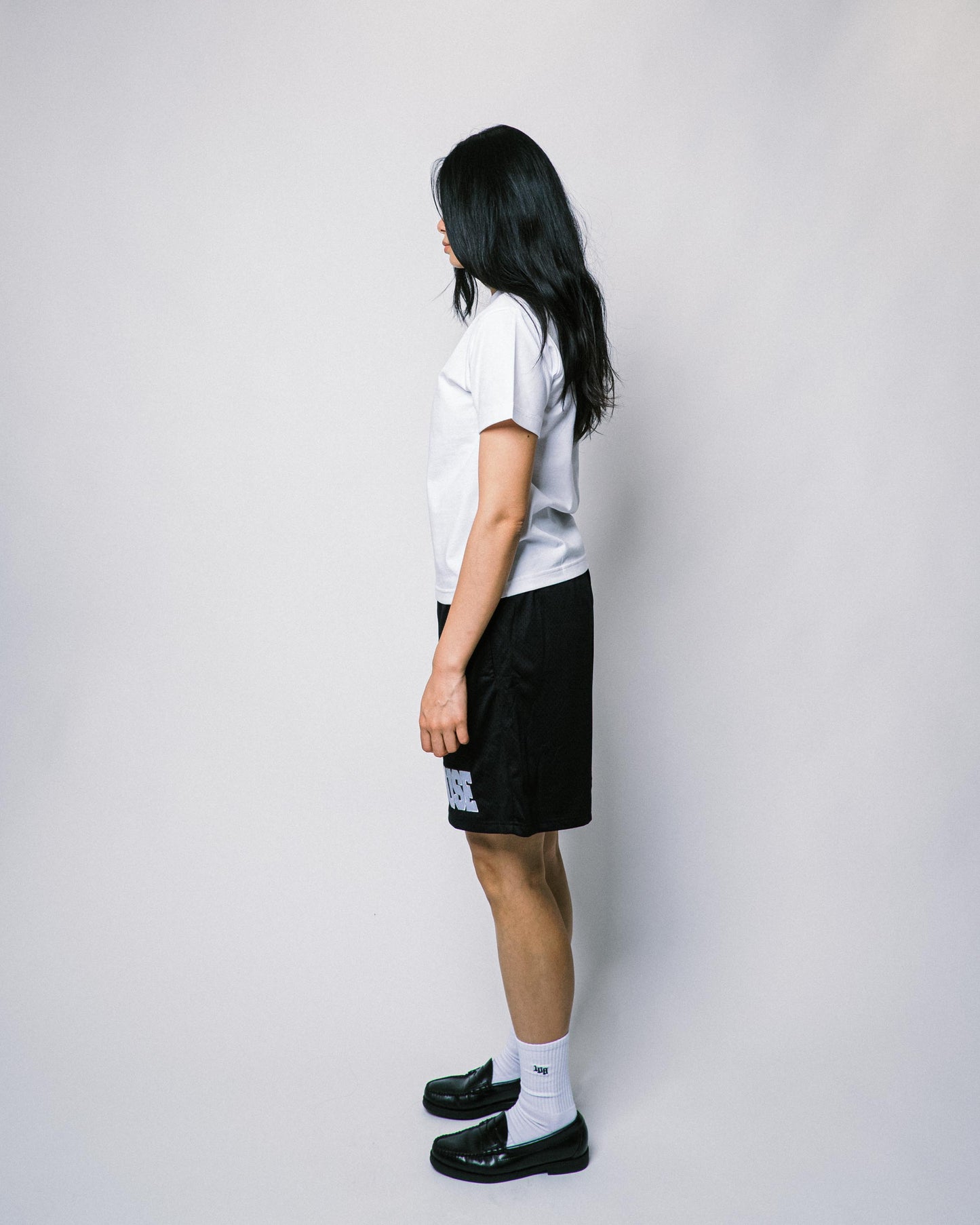 108WAREHOUSE - EHOUSE Mesh Shorts - Black / Grey