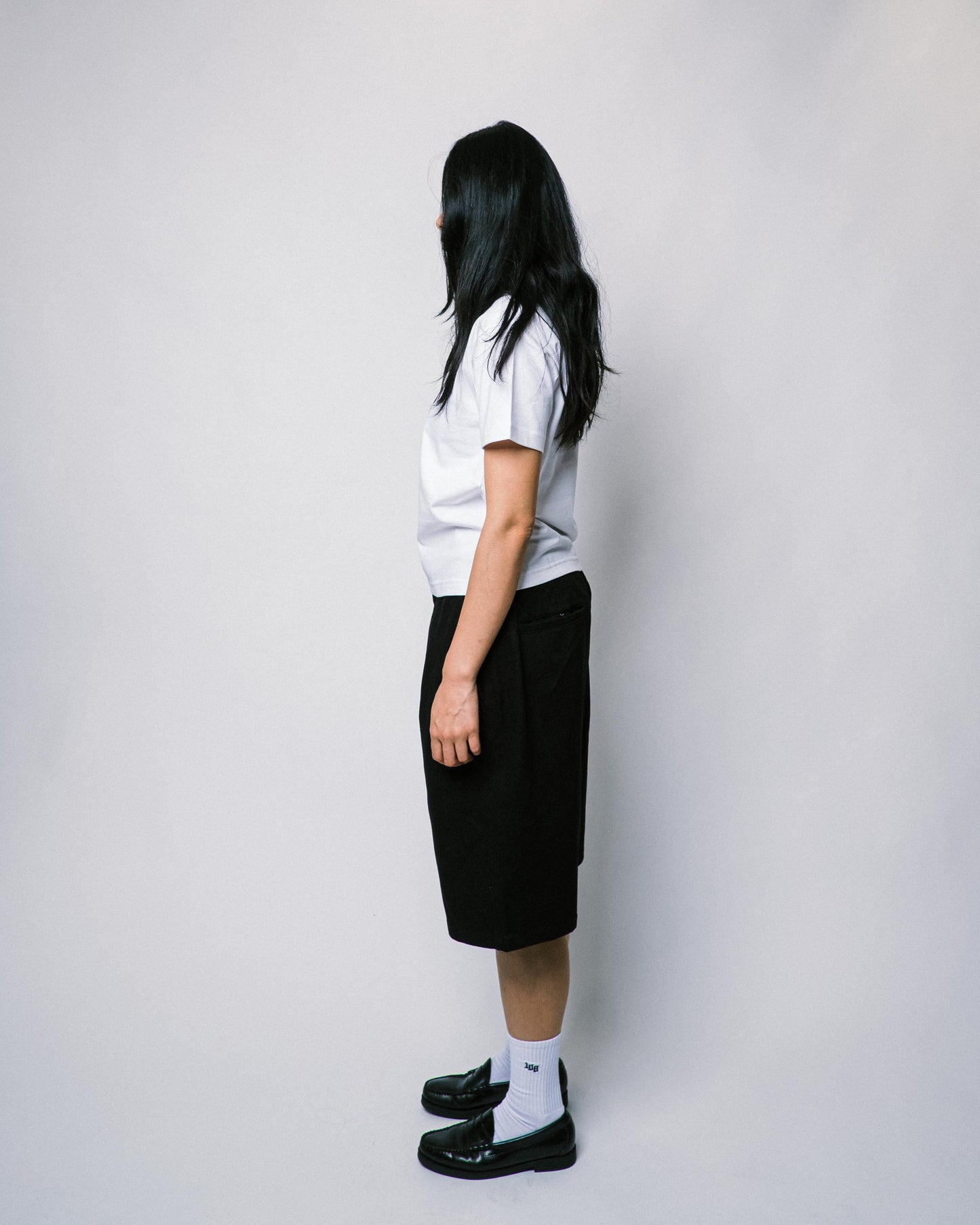 108WAREHOUSE - Big Twill Shorts - Black
