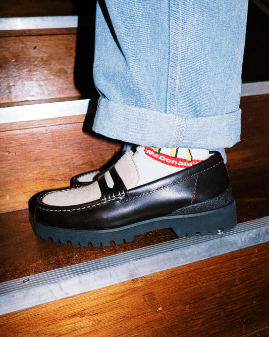 Clarks Originals - Yukoner Penny Loafer - Brown Combi