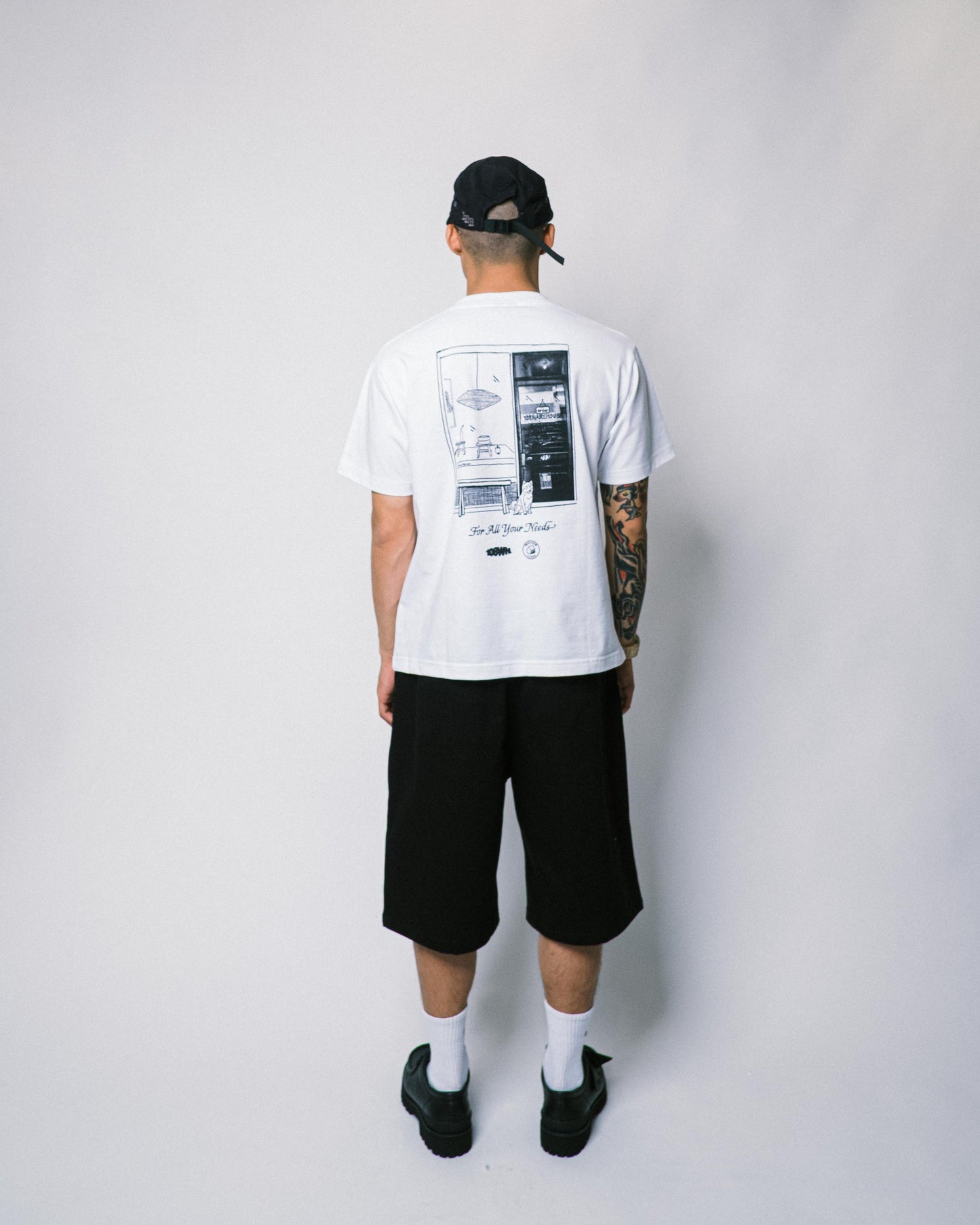 108WAREHOUSE x Provider Store - Shop T-Shirt - White