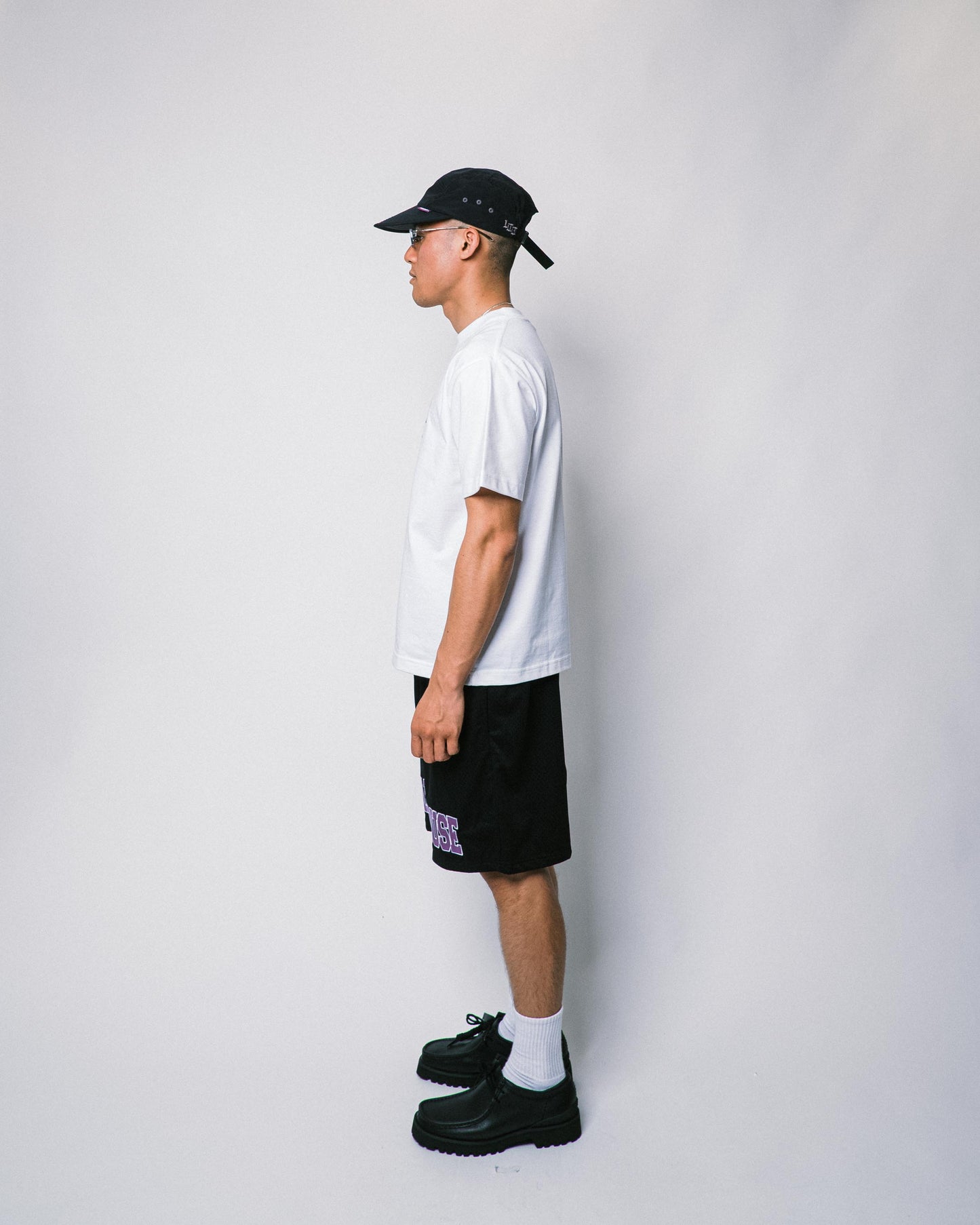 108WAREHOUSE - EHOUSE Mesh Shorts - Black / Purple