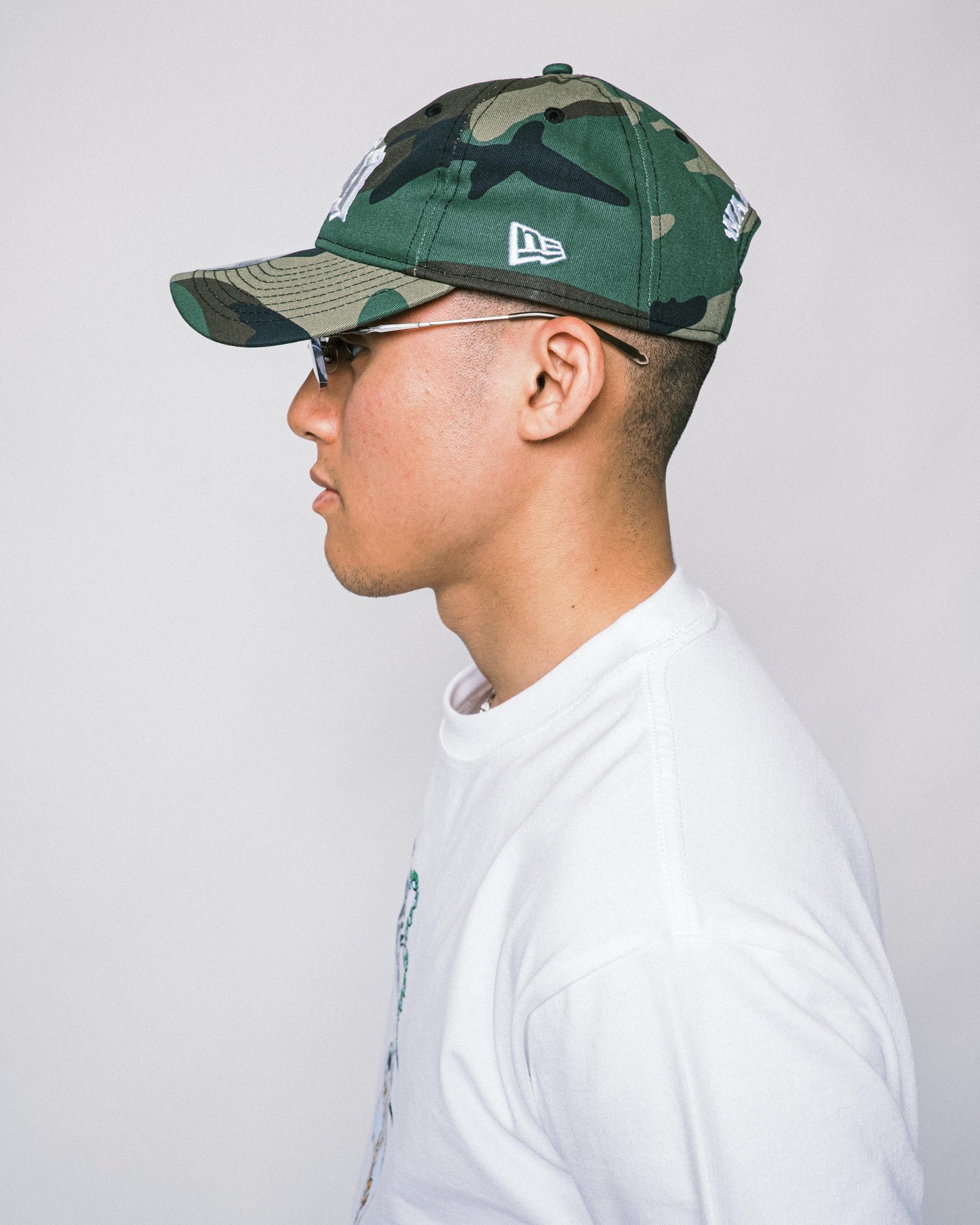 108WAREHOUSE x New Era - 9TWENTY Team Logo Cap - Woodland Camo