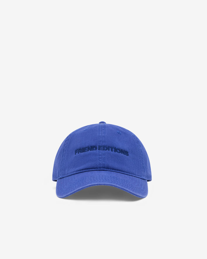 Friend Editions - Monogram Cap - Royal Blue