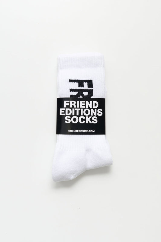 Friend Editions - Monogram Socks - Black/White