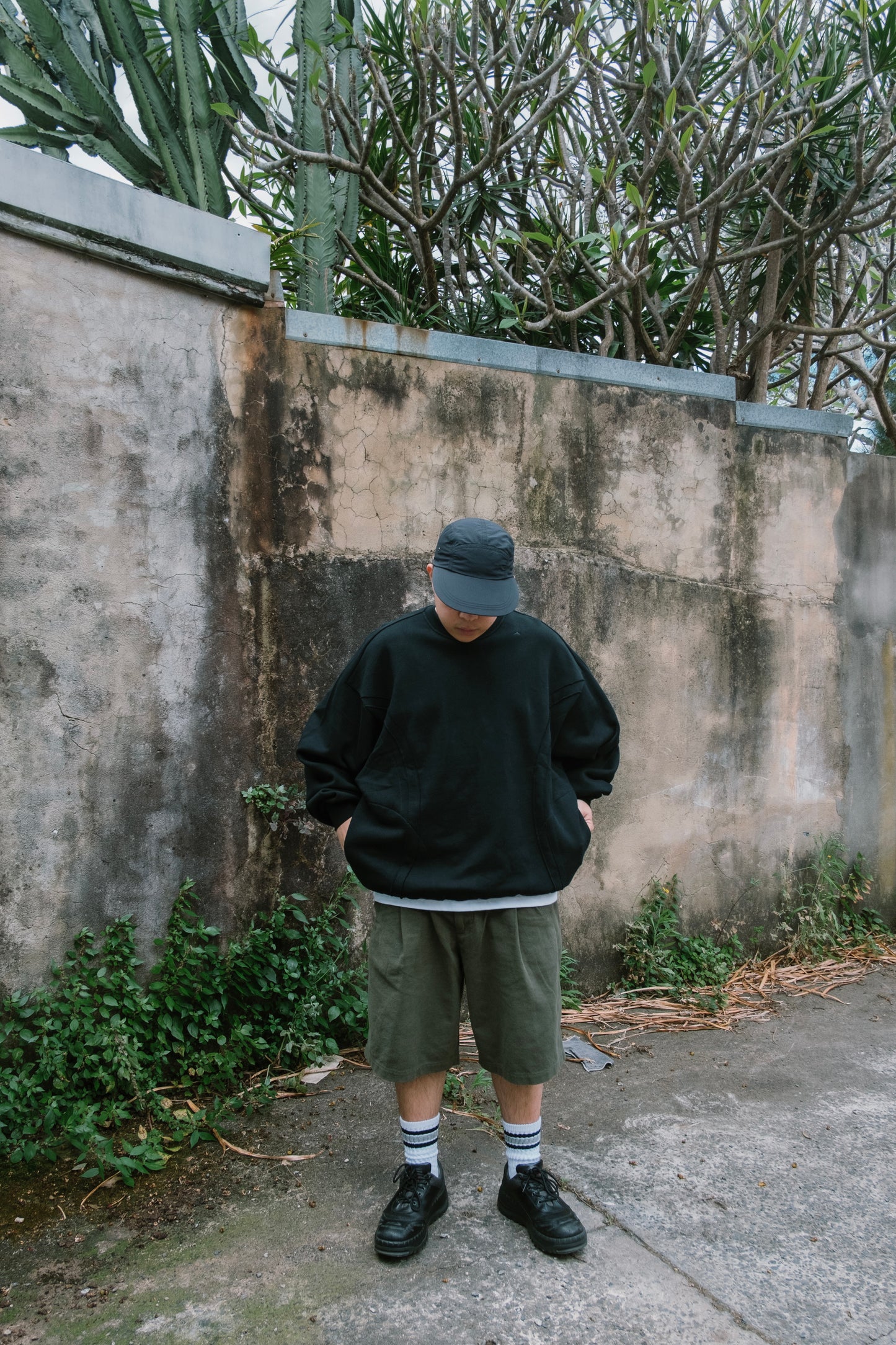Melsign - Mixtrue BIG Crewneck - Iron