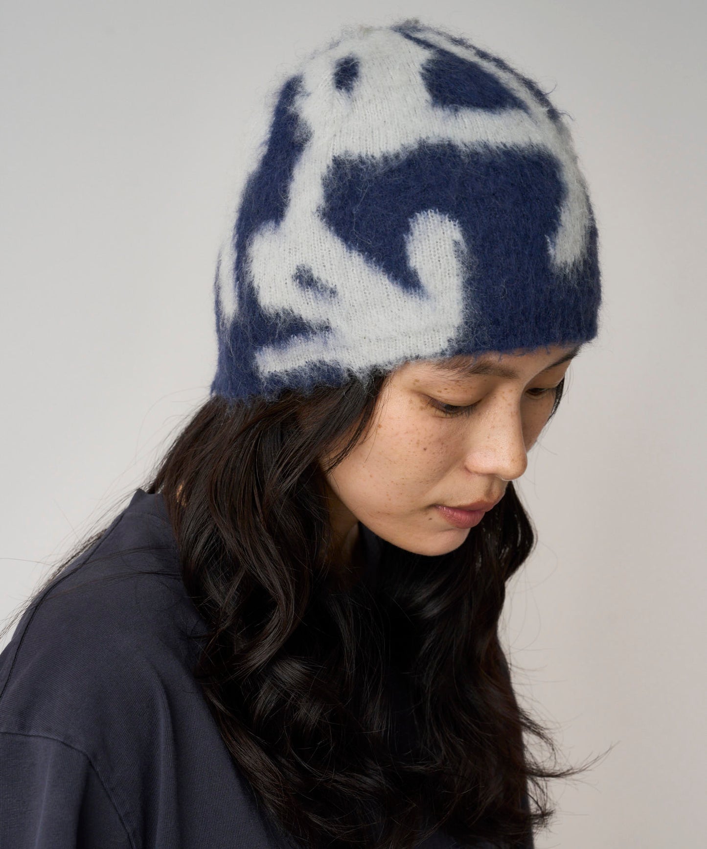 Gramicci - Mohair Burly Runningman Beanie - Midnight