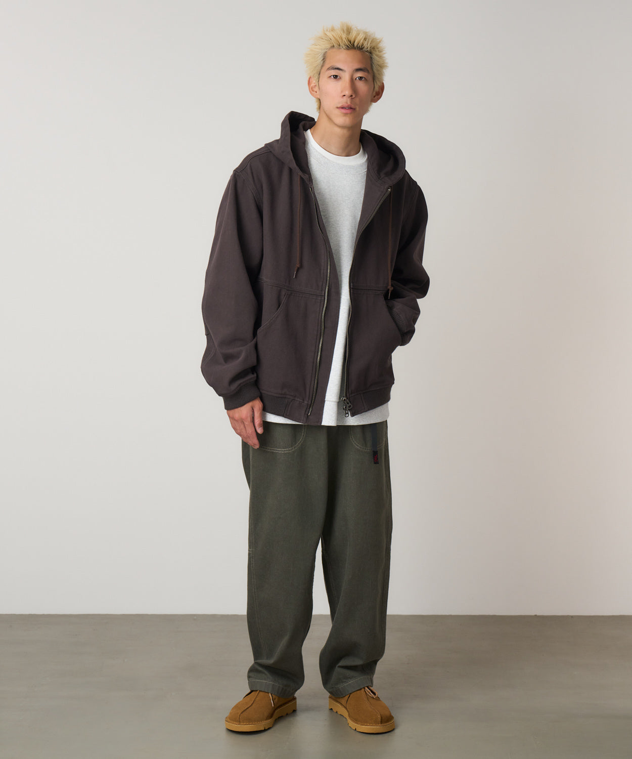 Gramicci - El Cap Canvas Hooded Jacket - Umber