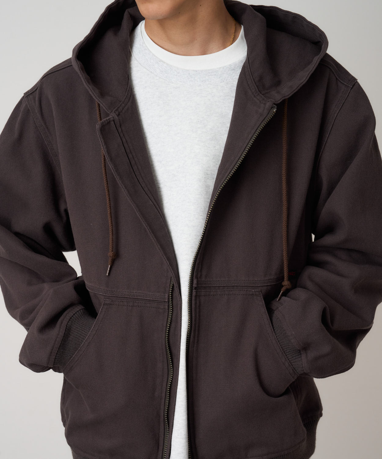 Gramicci - El Cap Canvas Hooded Jacket - Umber