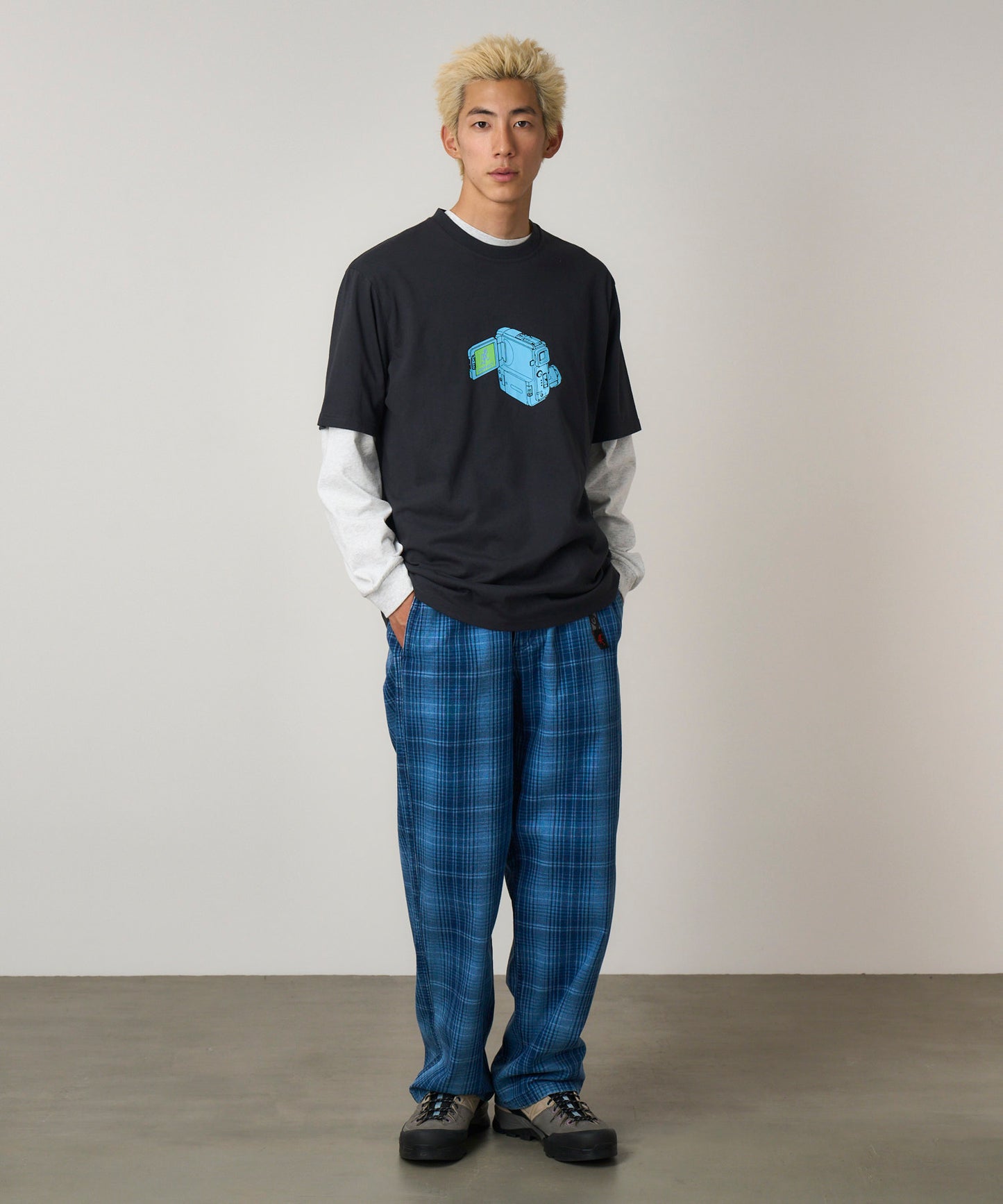 Gramicci - O.G. Denim Pant - Indigo Checkered Plaid