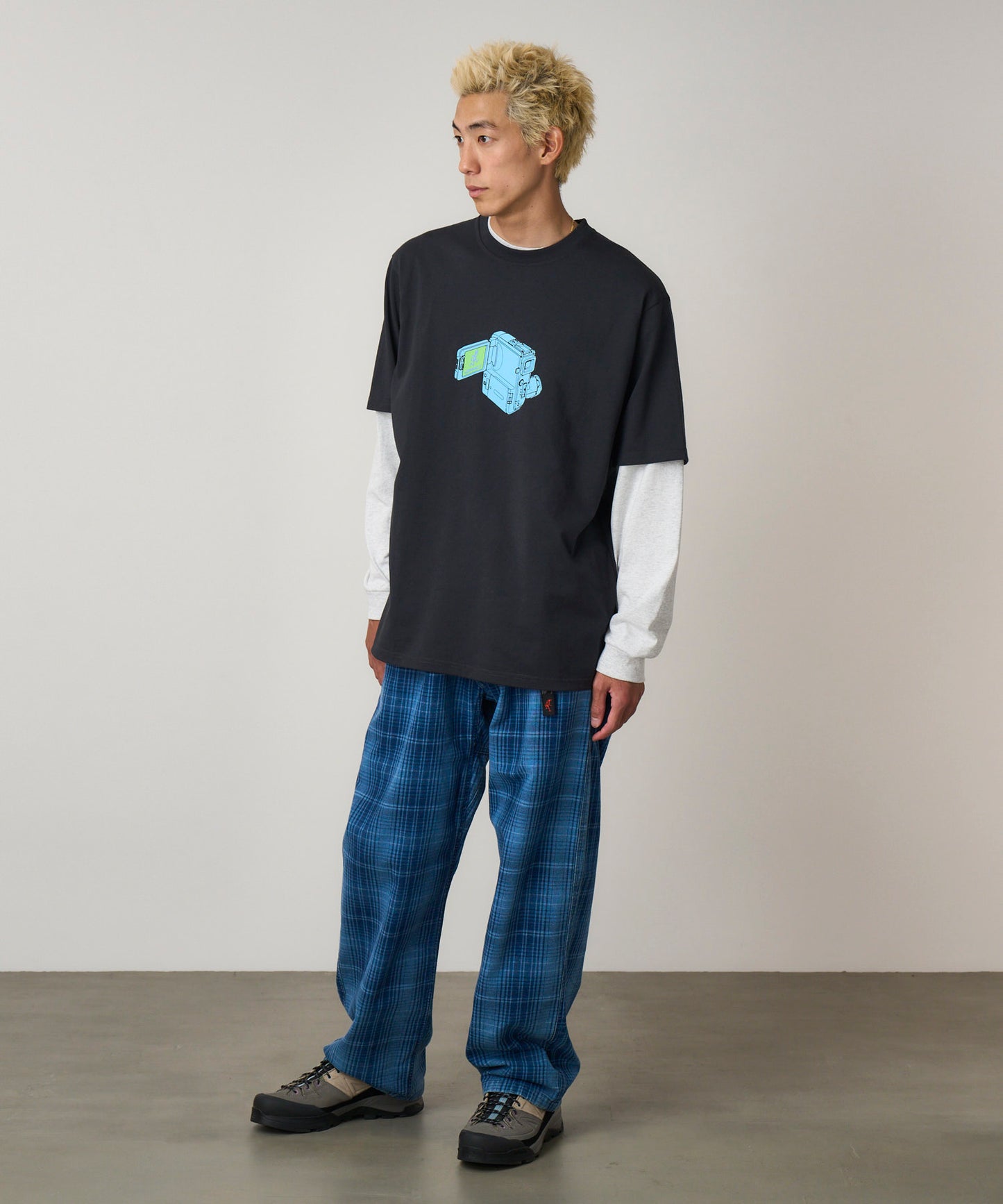 Gramicci - O.G. Denim Pant - Indigo Checkered Plaid