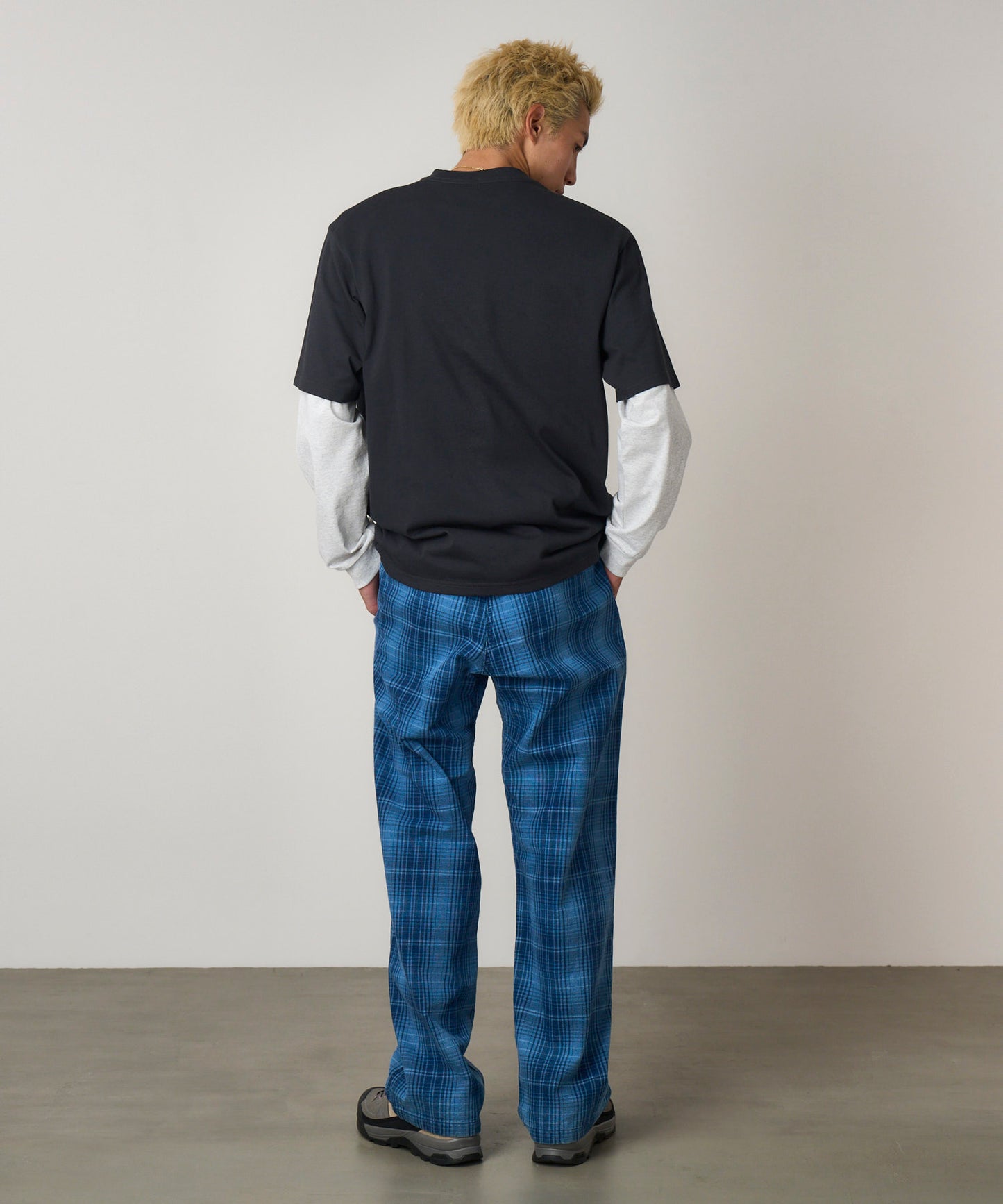 Gramicci - O.G. Denim Pant - Indigo Checkered Plaid