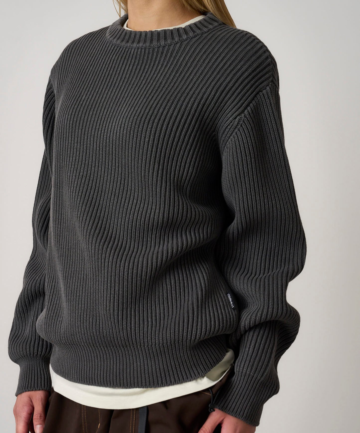 Gramicci - Cotton Knit Sweater - Grey