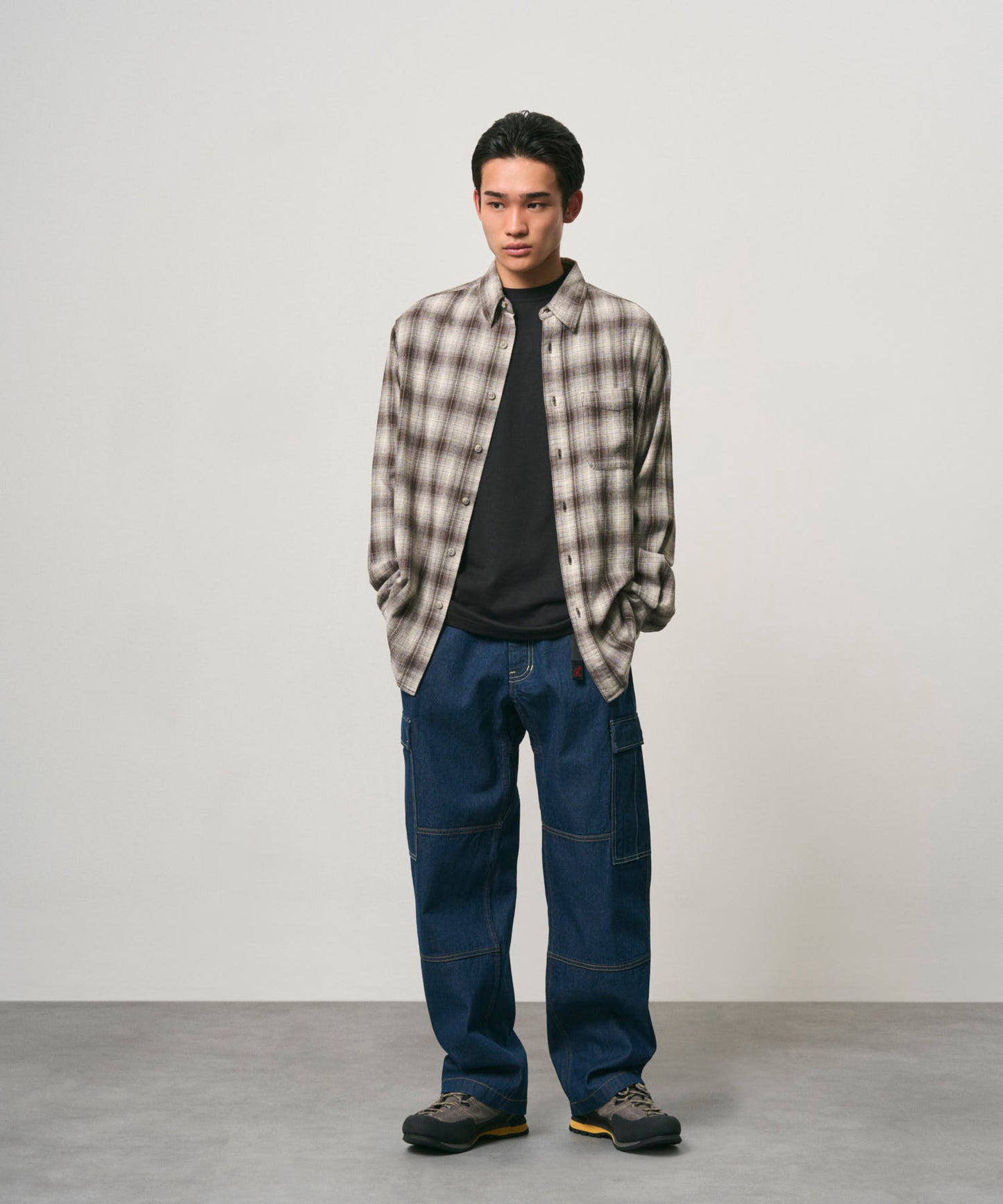 Gramicci - Piled Flannel Shirt - Slate