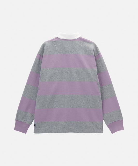 Gramicci - Langdon Rugby Shirt - Heather/Blue