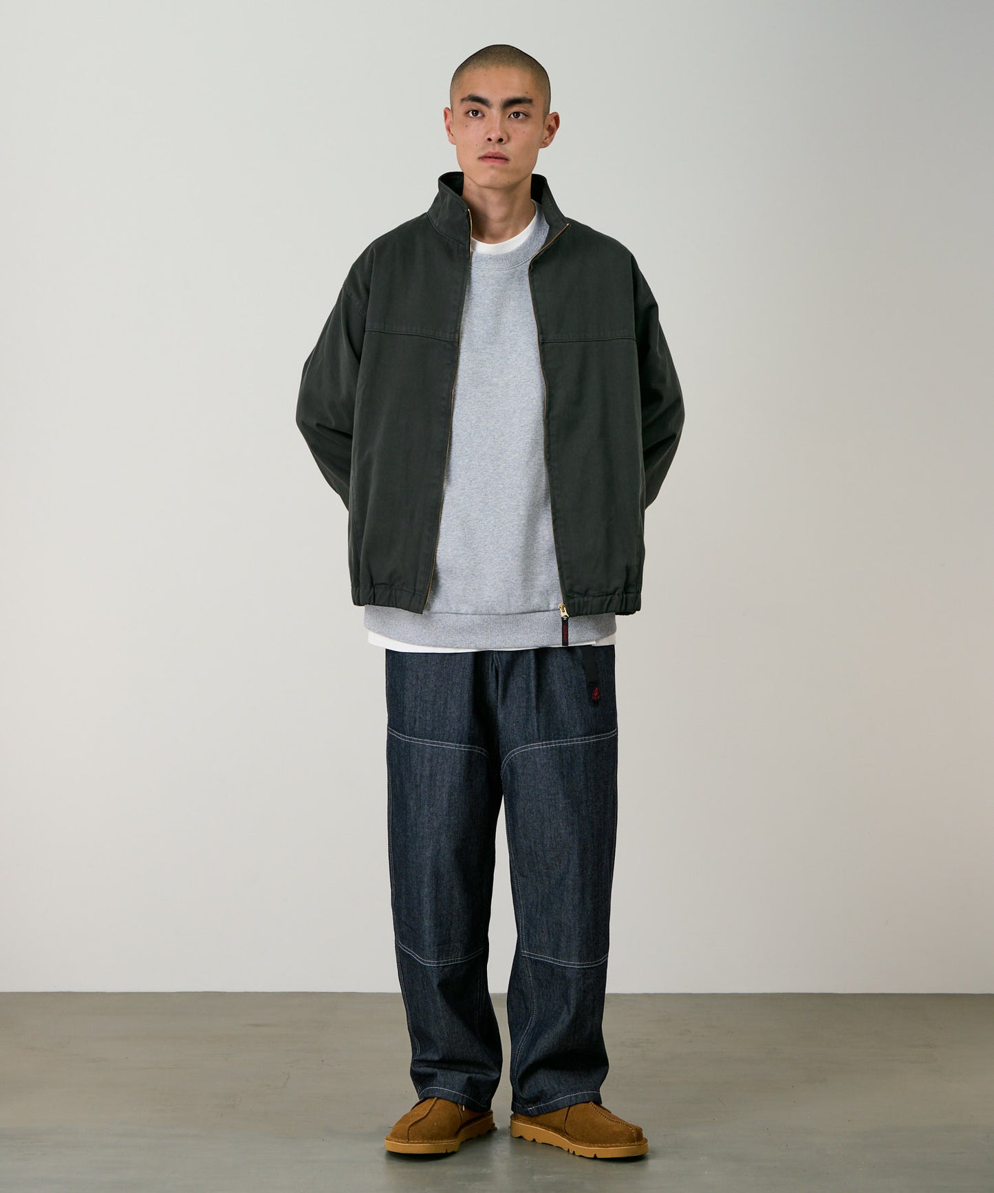 Gramicci - Japanese Chambray Double Knee - Navy