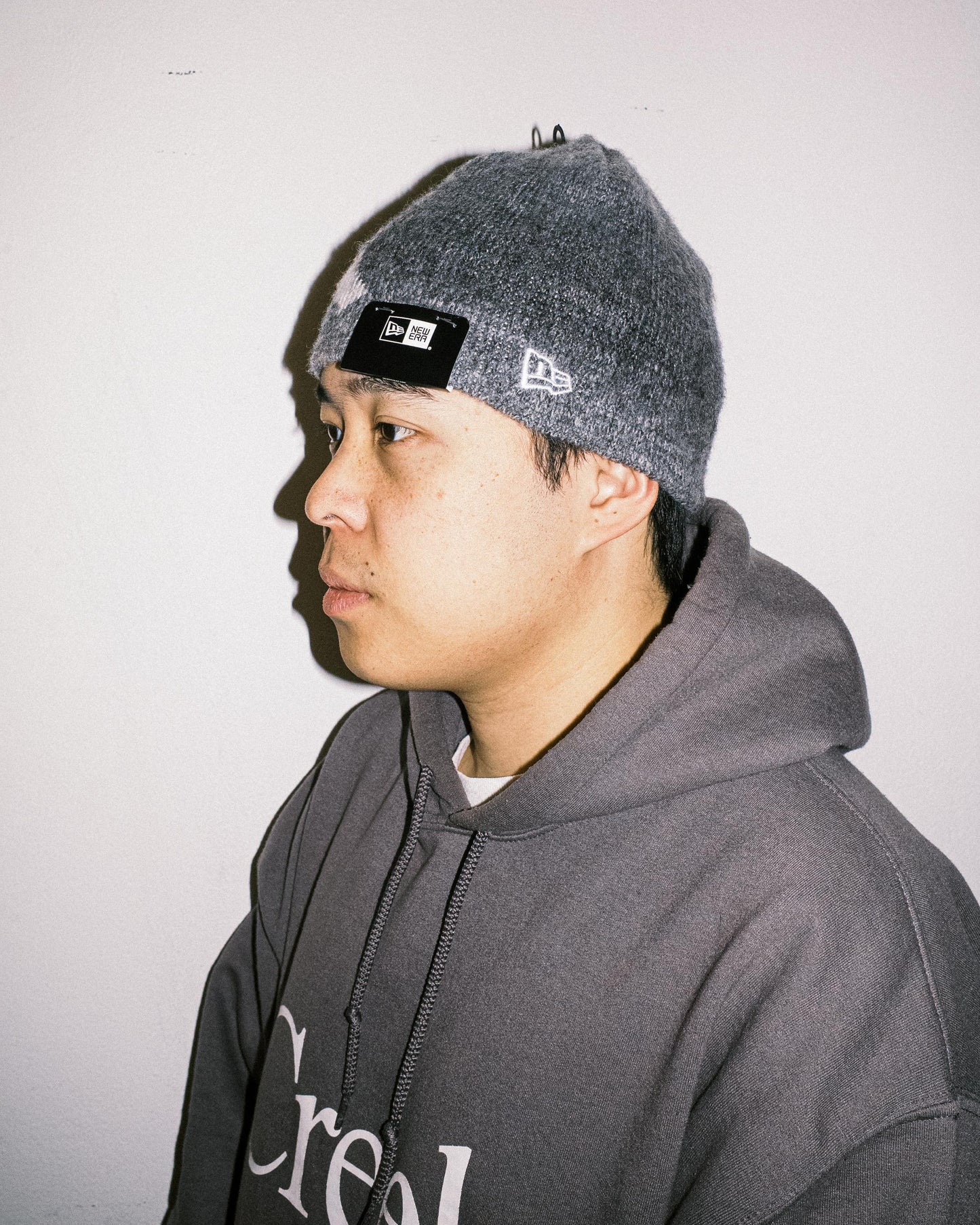 New Era - Knit Beanie - NY Yankee - Grey