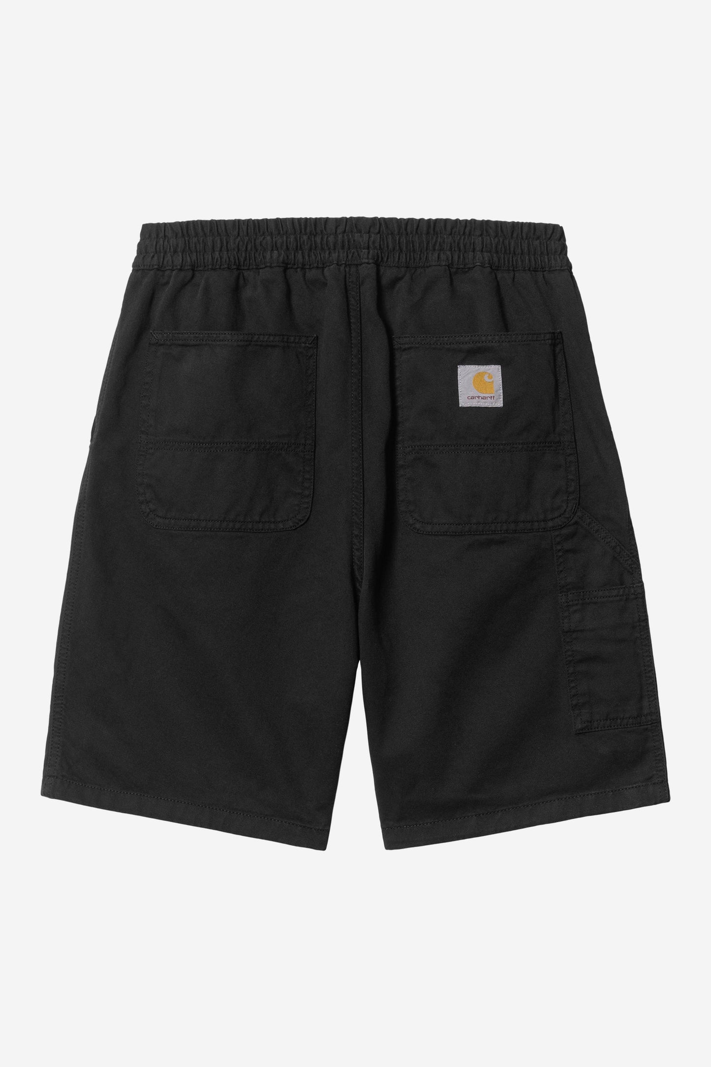Carhartt WIP - Flint Short - Black Garment Dyed