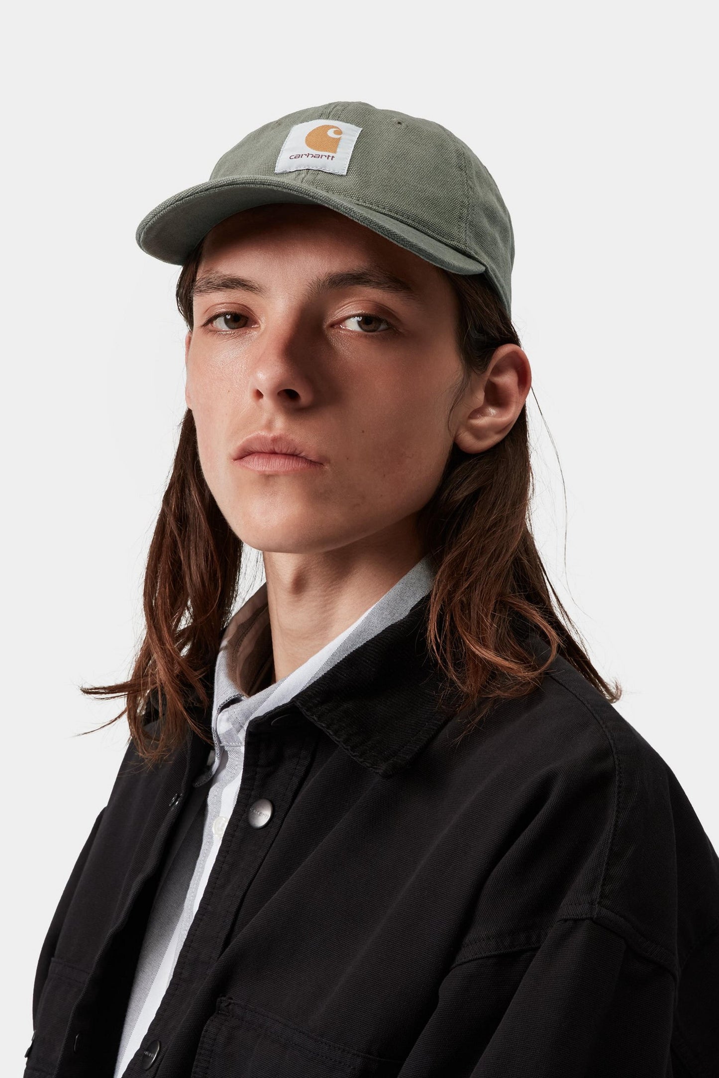 Carhartt WIP - Canvas Cap - Leaf Stone Washed