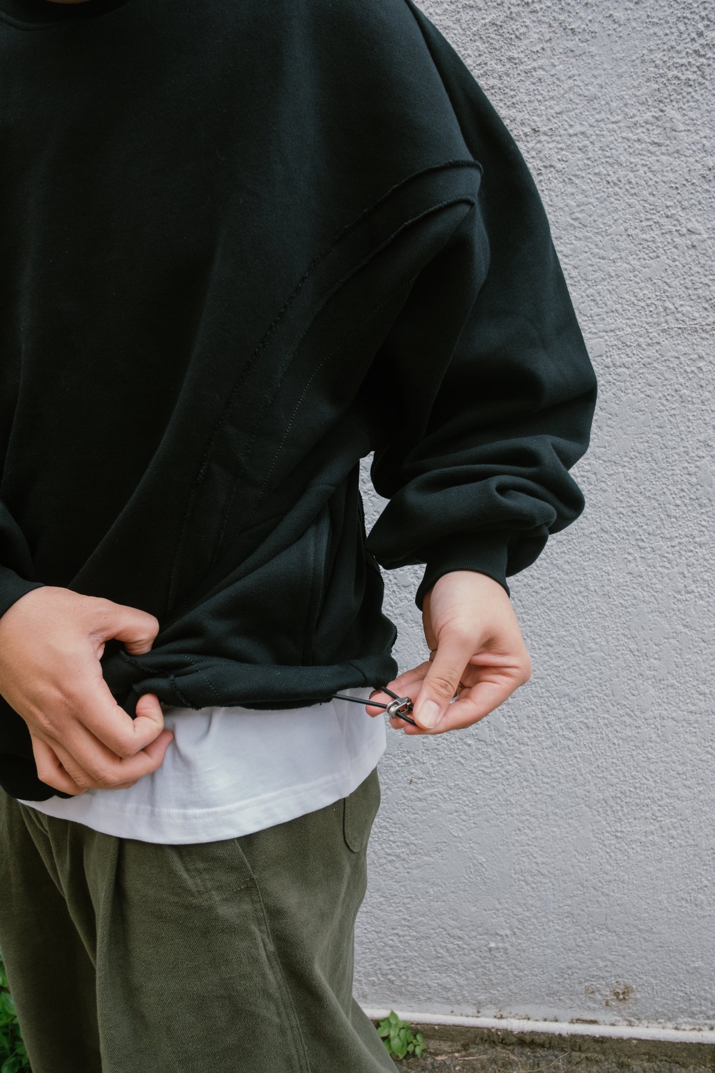 Melsign - Mixtrue BIG Crewneck - Iron