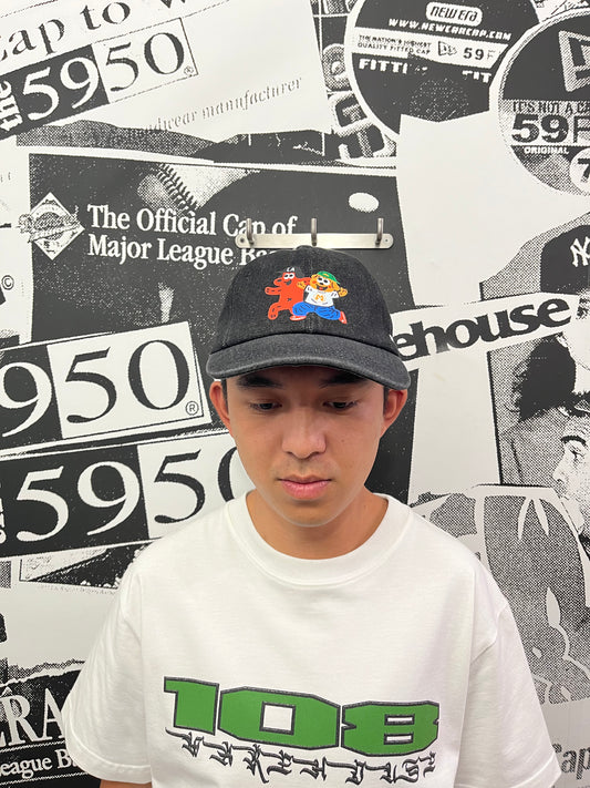 Momotoys - Charr Logo Hat - Black Denim