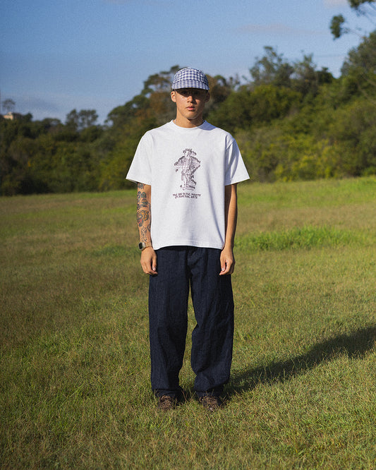 108WAREHOUSE - Martial Arts T-Shirt (White)