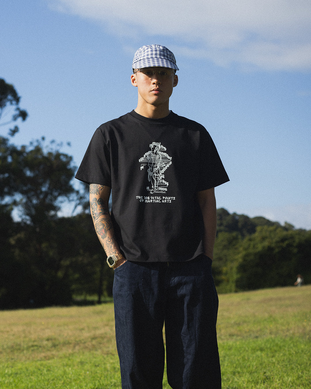 108WAREHOUSE - Martial Arts T-Shirt (Black)