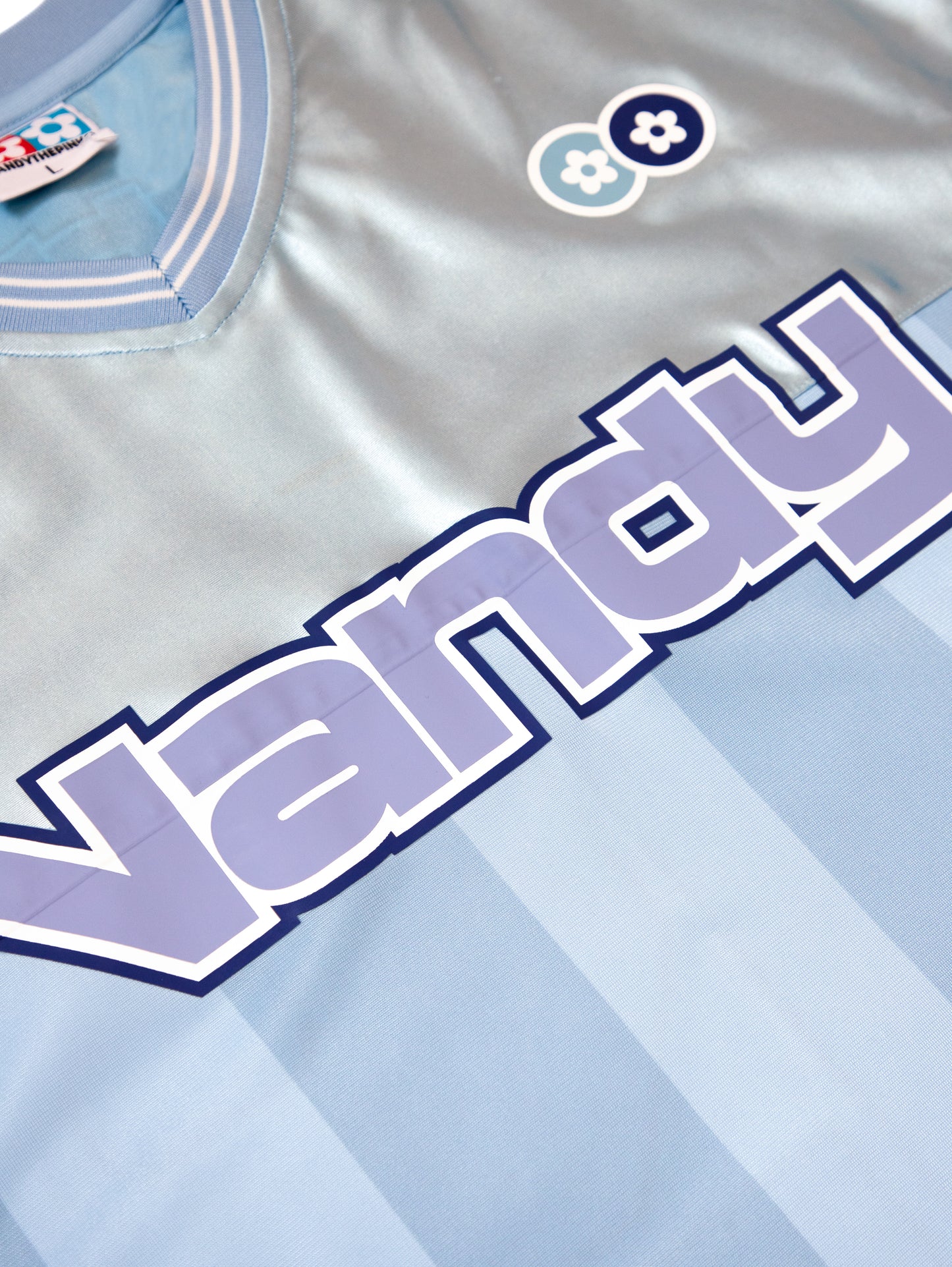 VANDYTHEPINK - Football Jersey - Sky Blue