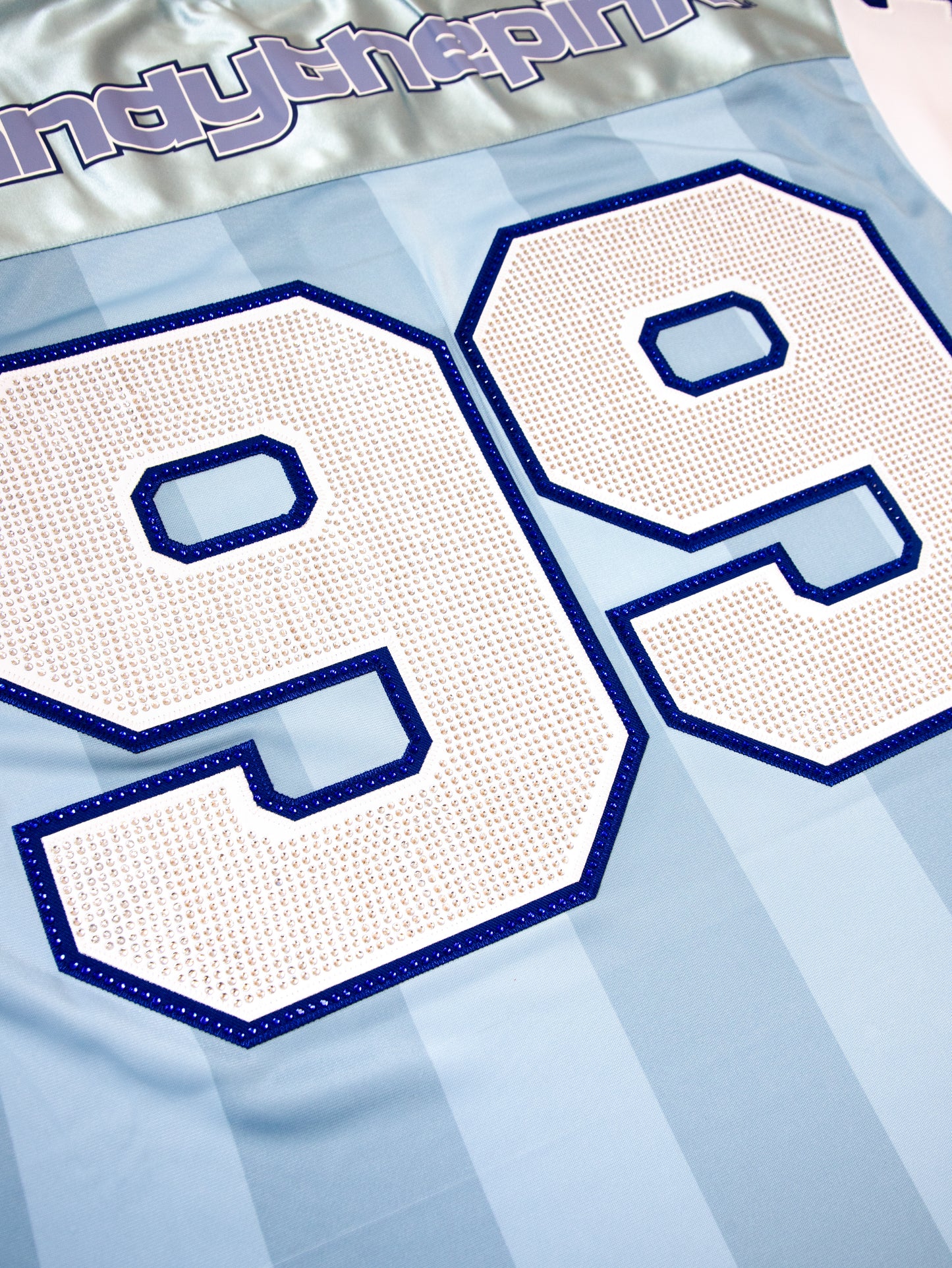 VANDYTHEPINK - Football Jersey - Sky Blue
