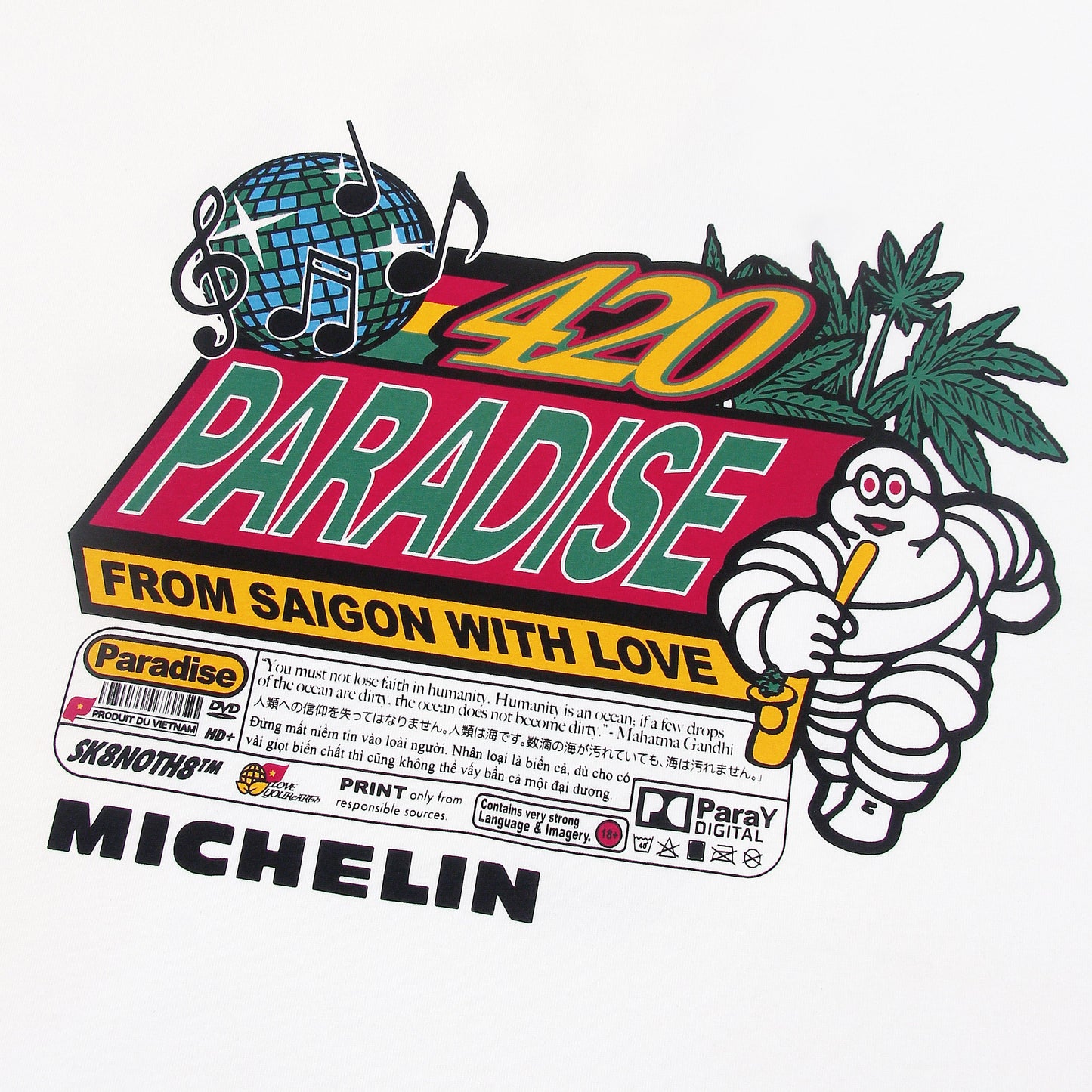Paradise4Saigon - Michelin Five Stars Tee