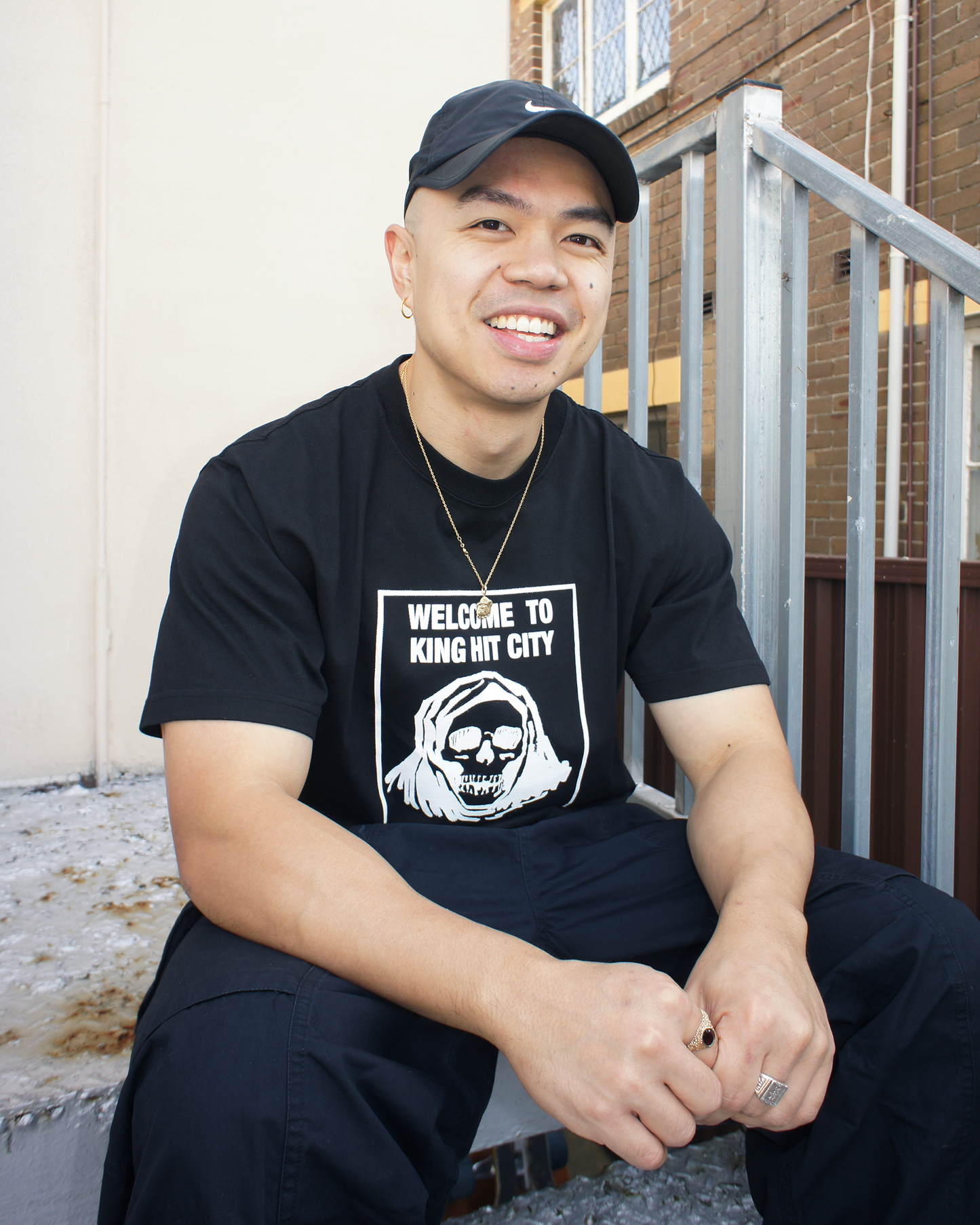 HAIL MARY X KILLJOY - WTKHC Tee - Black