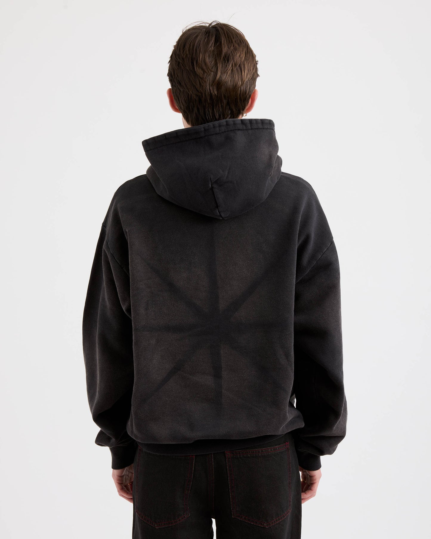 Pseushi - Pareidolia Hoodie - Faded Black