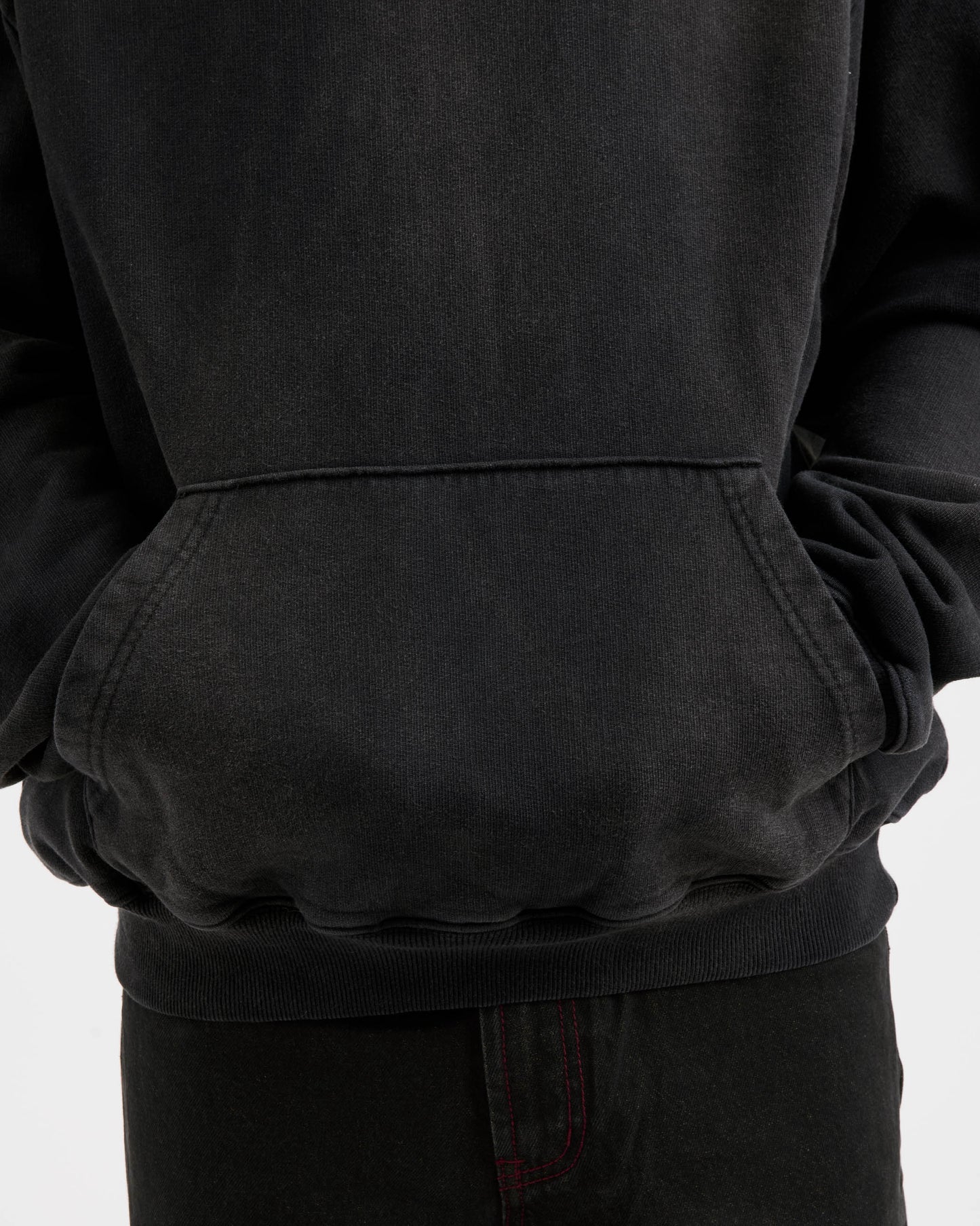 Pseushi - Pareidolia Hoodie - Faded Black