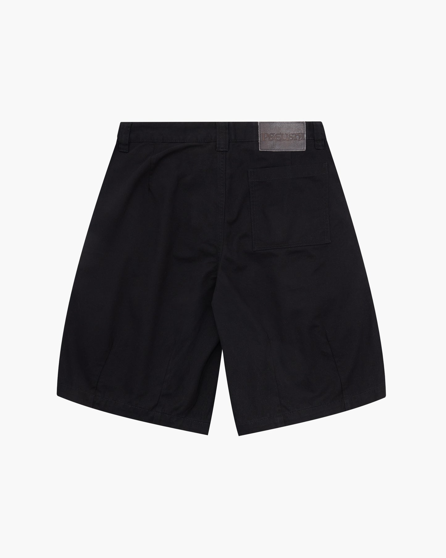 Pseushi - Pleated Balloon Shorts - Black