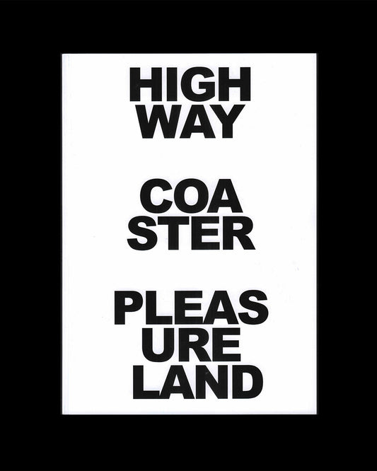 Friend Editions - Sly Morikawa: Highway Coaster Pleasure Land