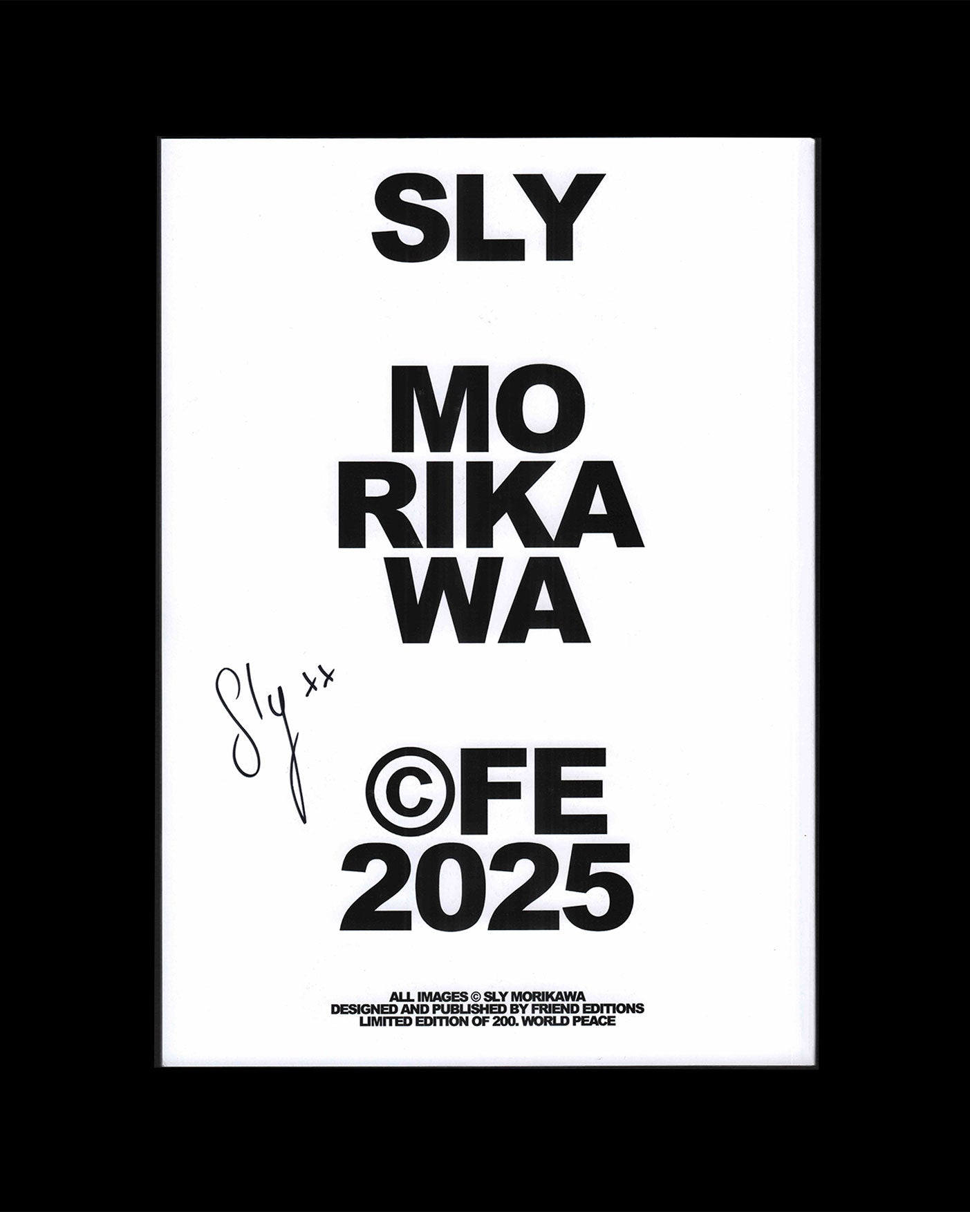 Friend Editions - Sly Morikawa: Highway Coaster Pleasure Land