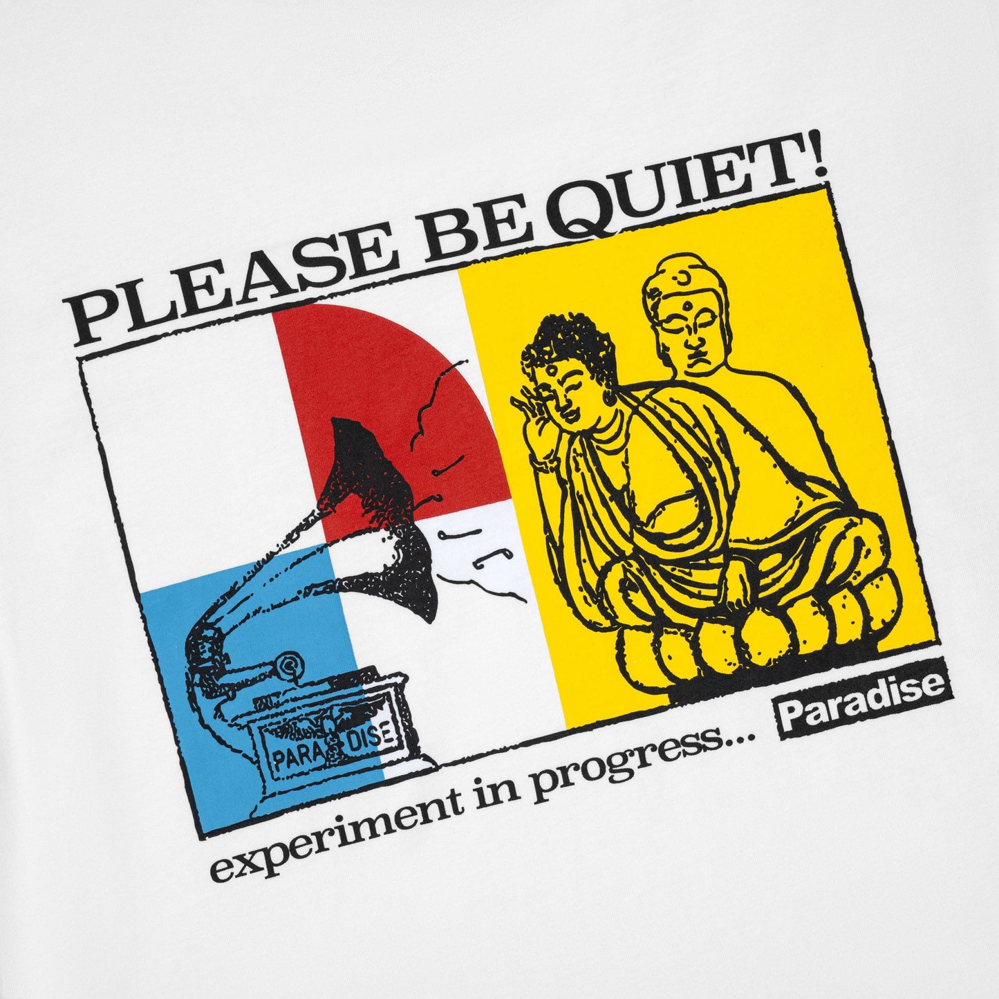 Paradise4Saigon - Meditation Tee - White
