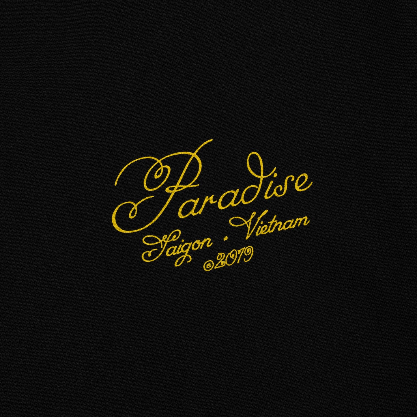 Paradise4Saigon - PRD Classico Tee - Black