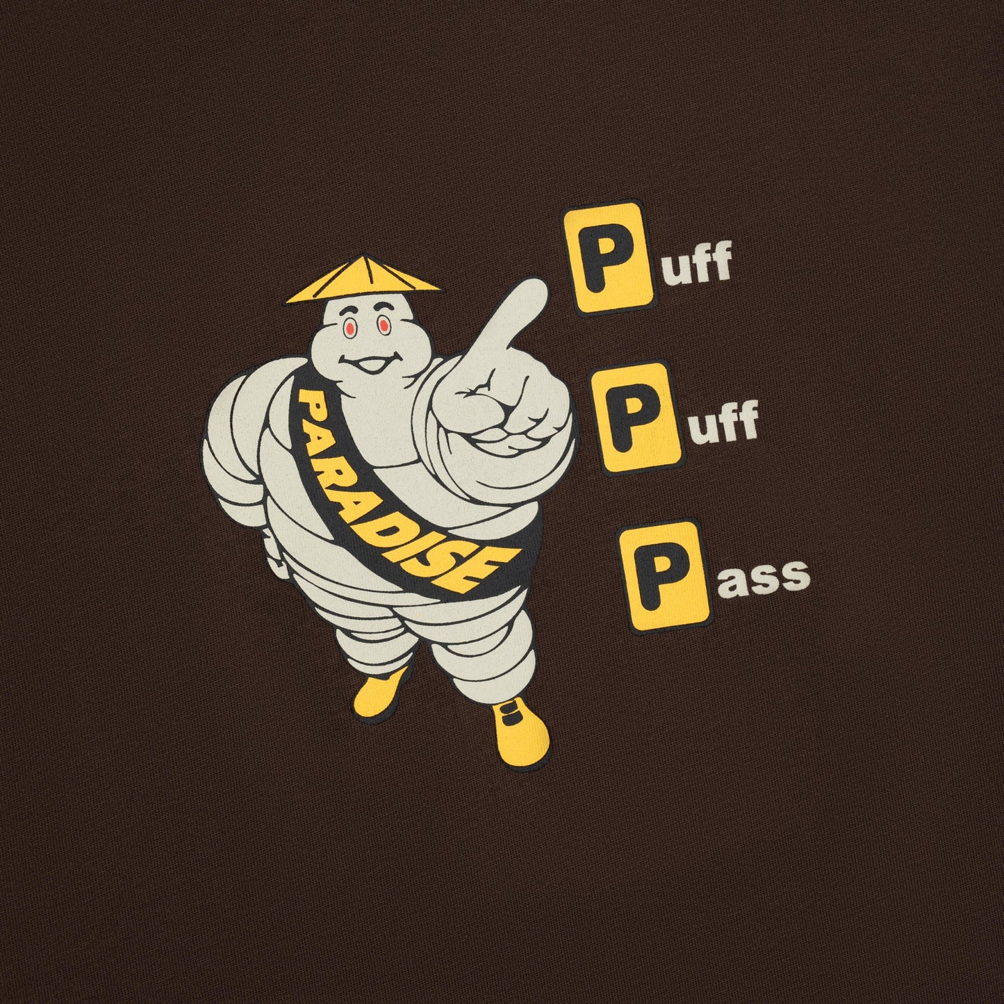 Paradise4Saigon - PPP Tee - Brown