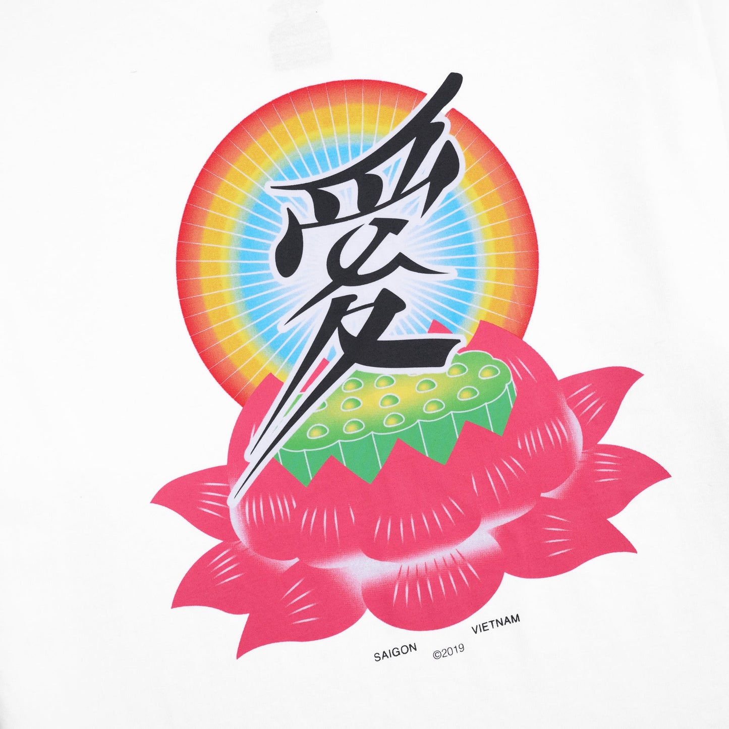 Paradise4Saigon - Lotus Dream T-Shirt - White