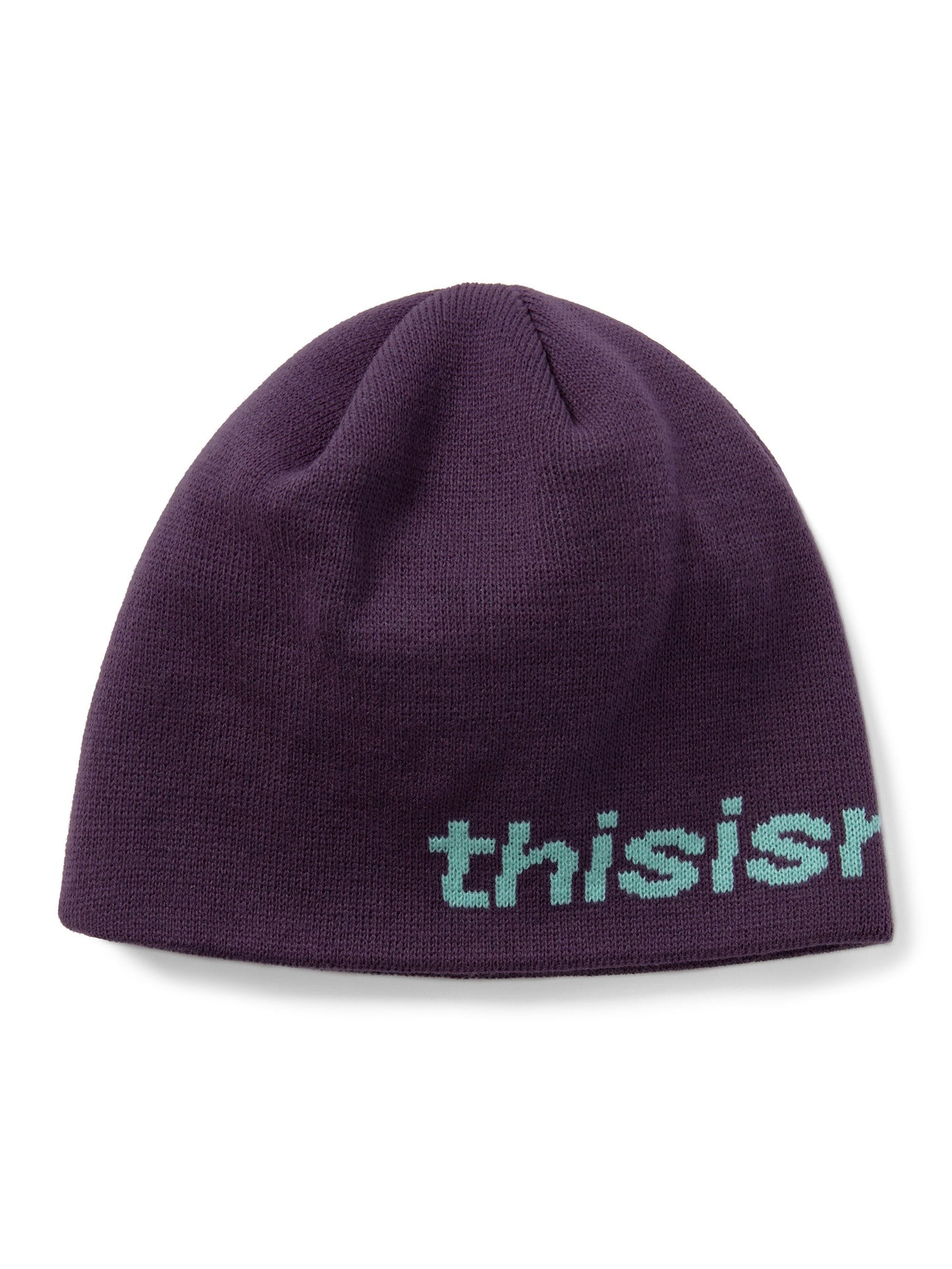 thisisneverthat - SP-Logo No Cuff Beanie - Purple